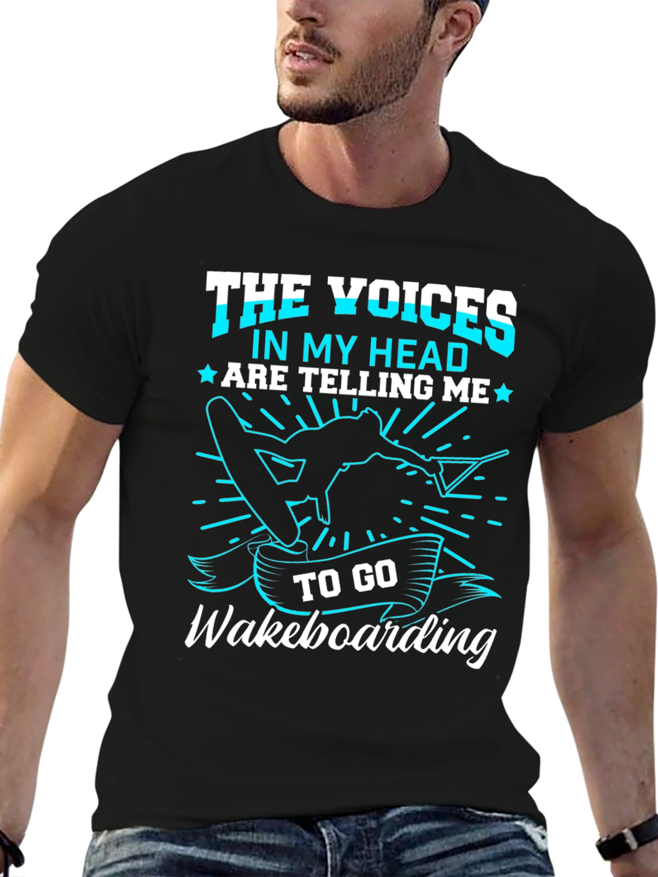 Voices Wakeboarding Graphic Tee