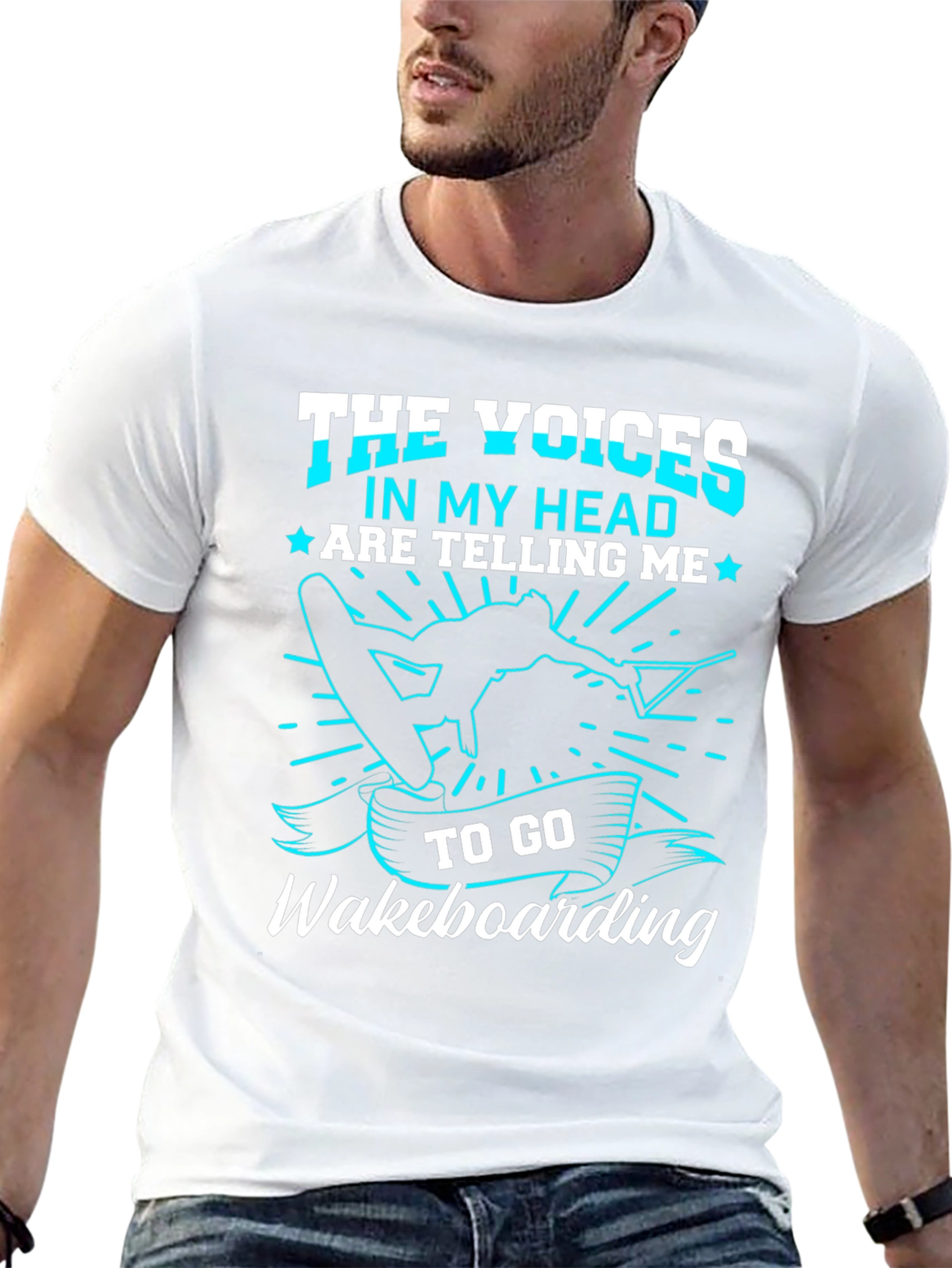 Voices Wakeboarding Graphic Tee