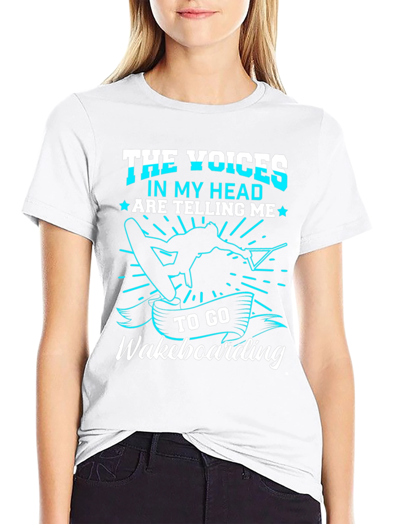 Voices Wakeboarding Graphic Tee