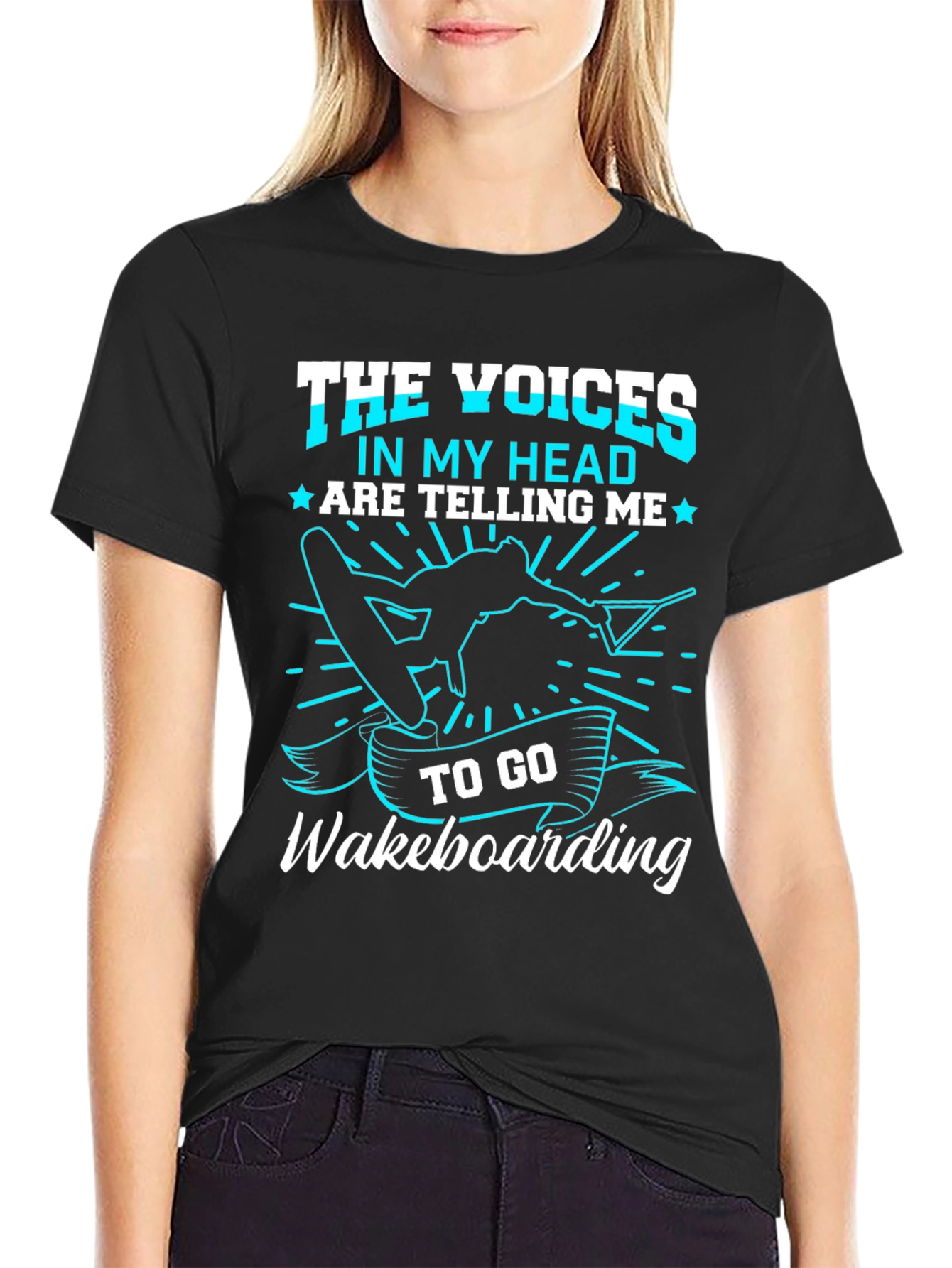 Voices Wakeboarding Graphic Tee