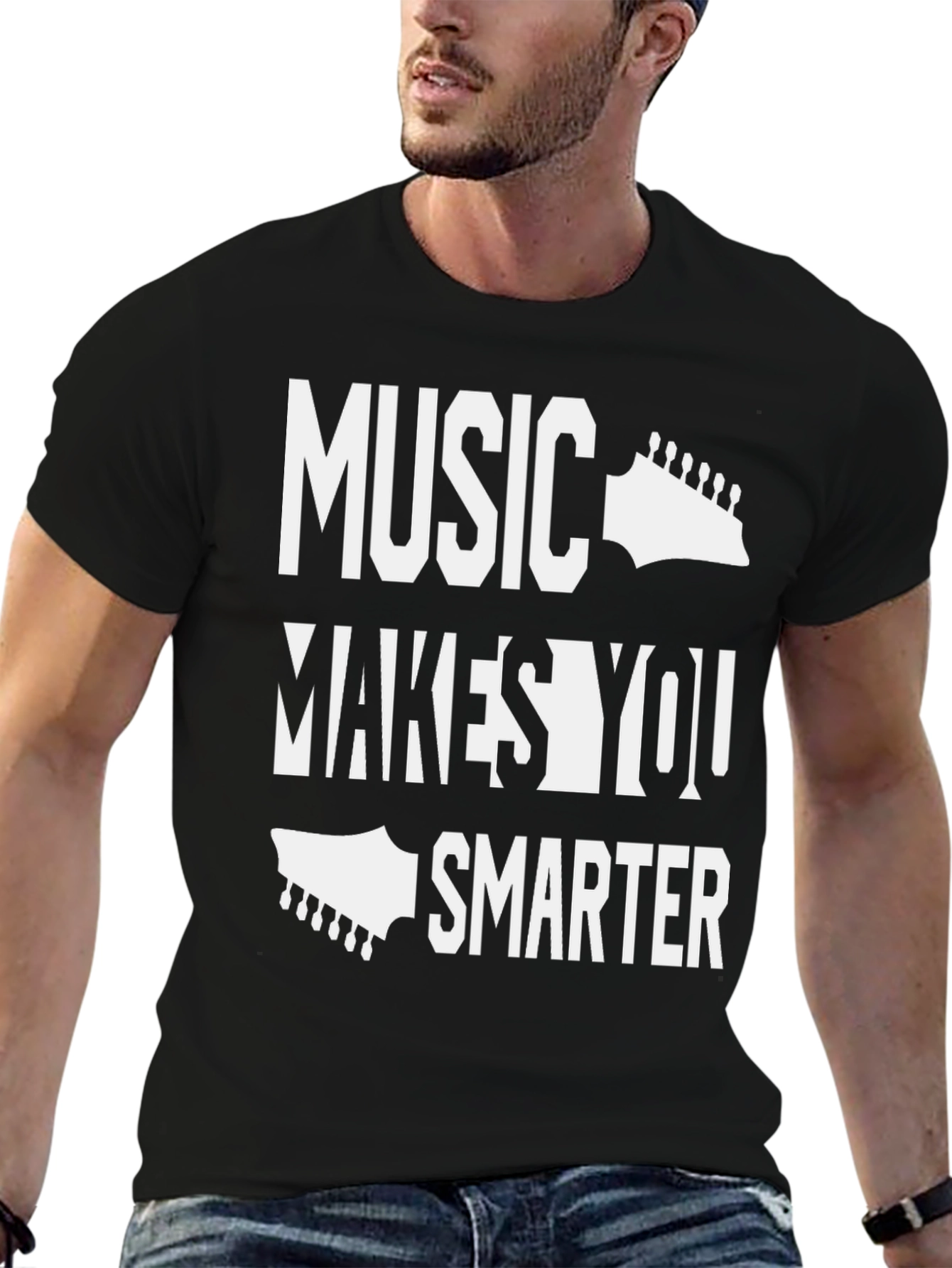 Music Makes You Smarter Graphic T-Shirt