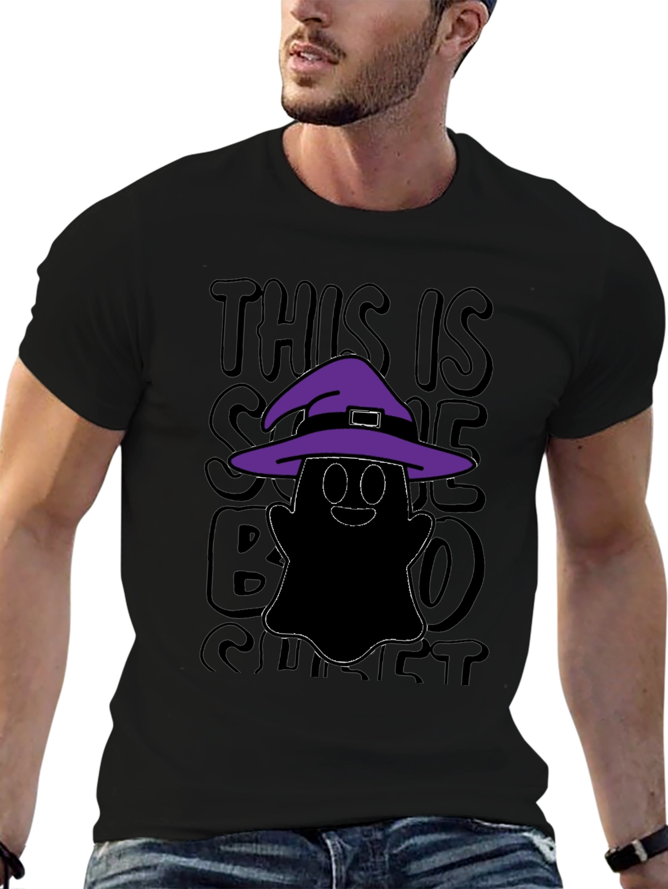 Spooky Cute Ghost T-Shirt Halloween