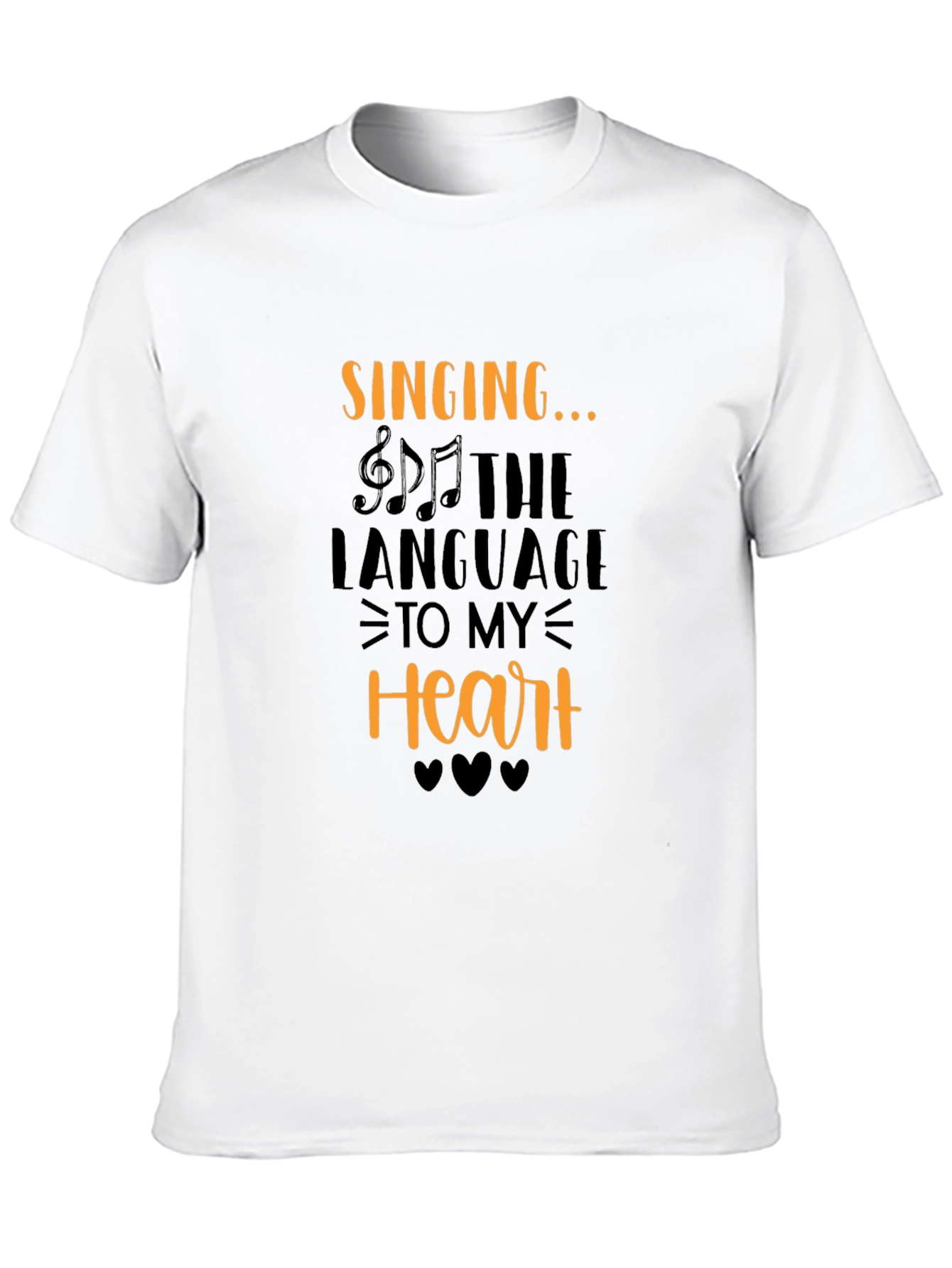 Singing is the Language to My Heart Tee
