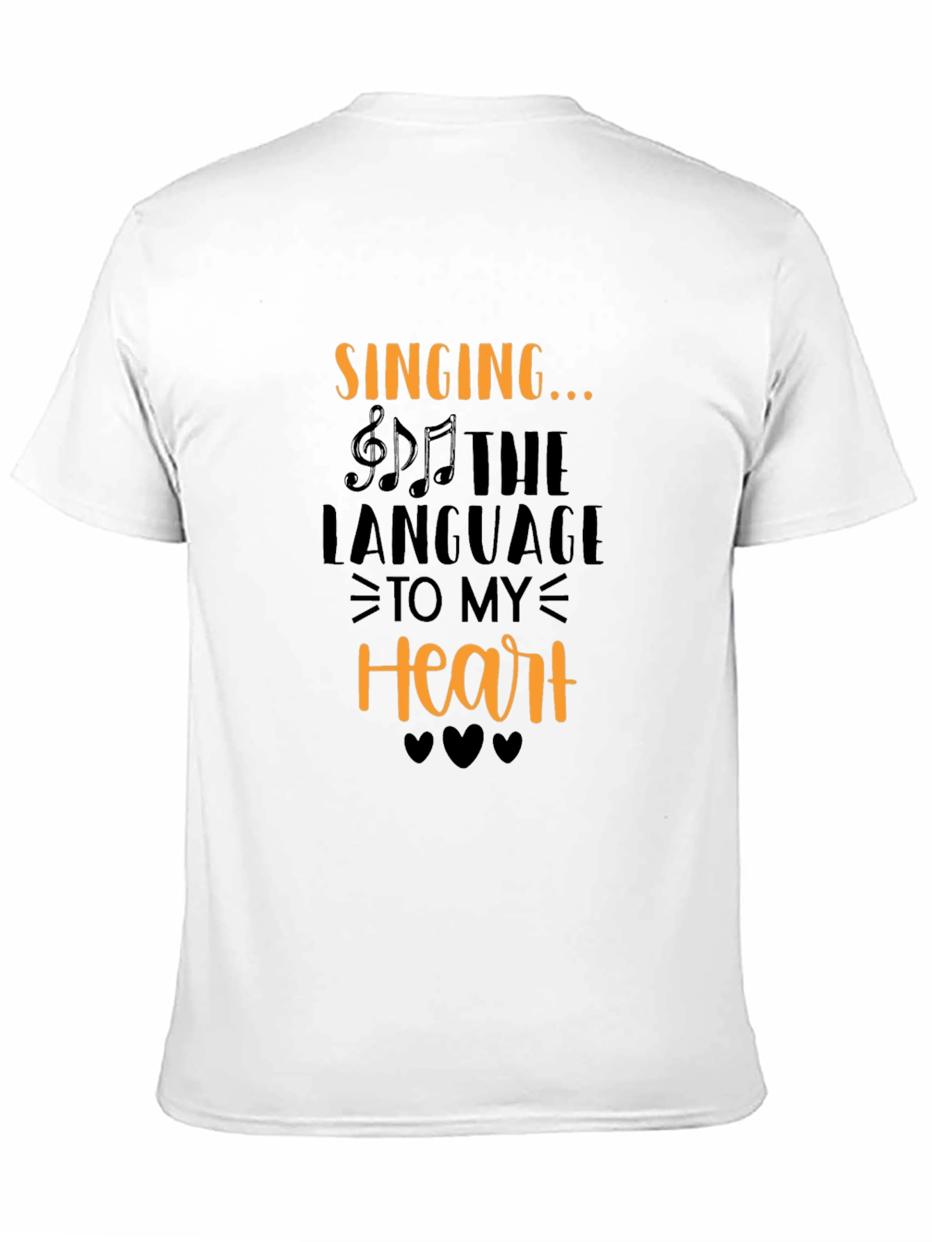 Singing is the Language to My Heart Tee