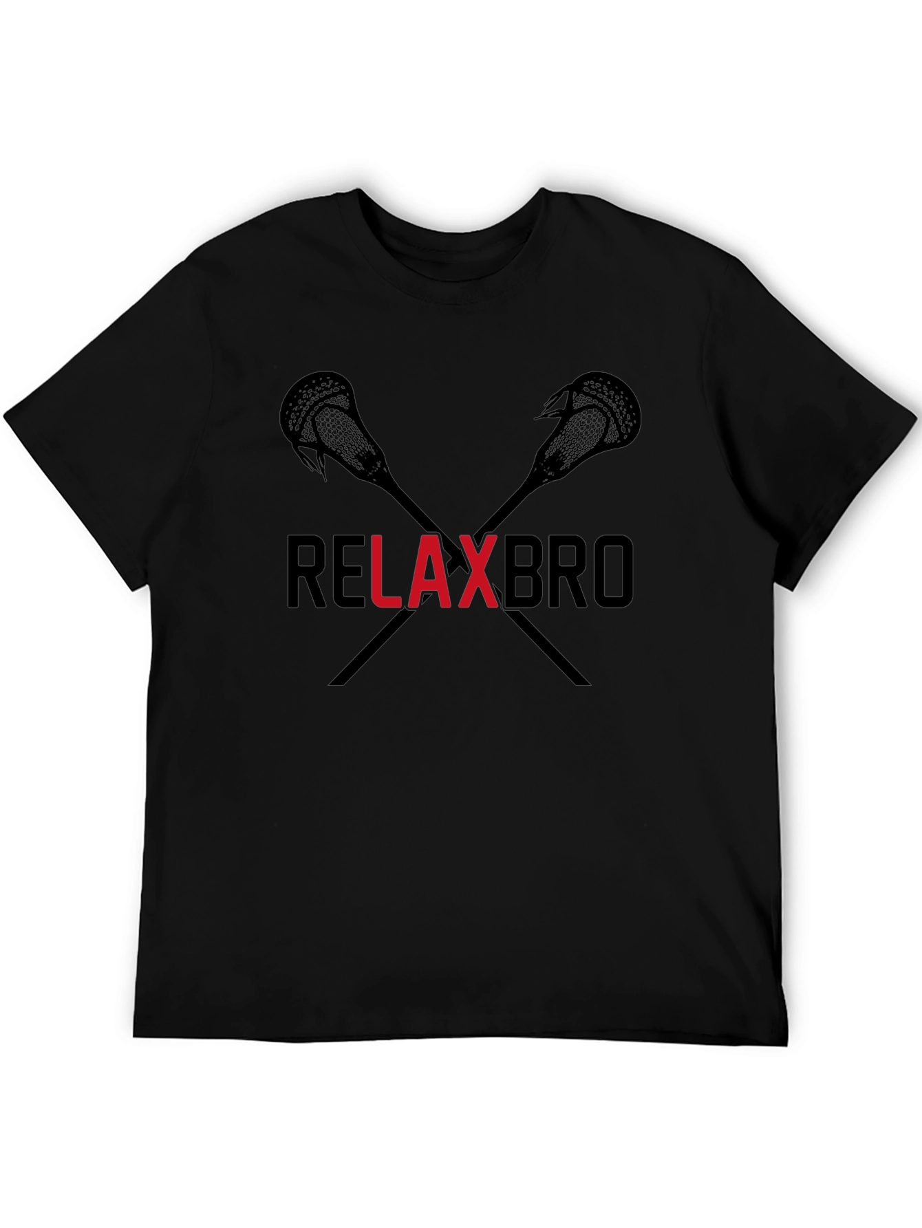 Relax Bro Lacrosse T-Shirt