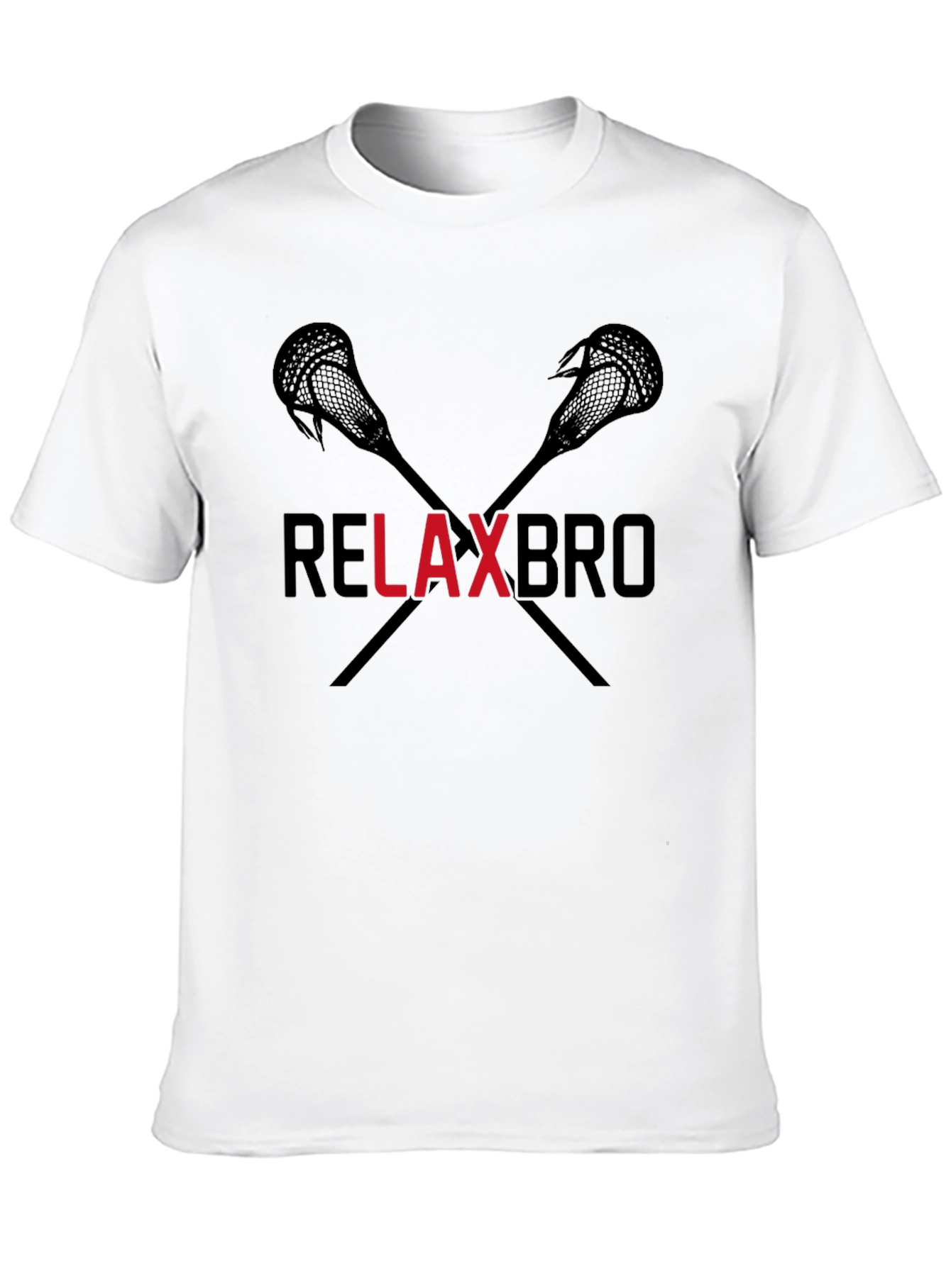 Relax Bro Lacrosse T-Shirt