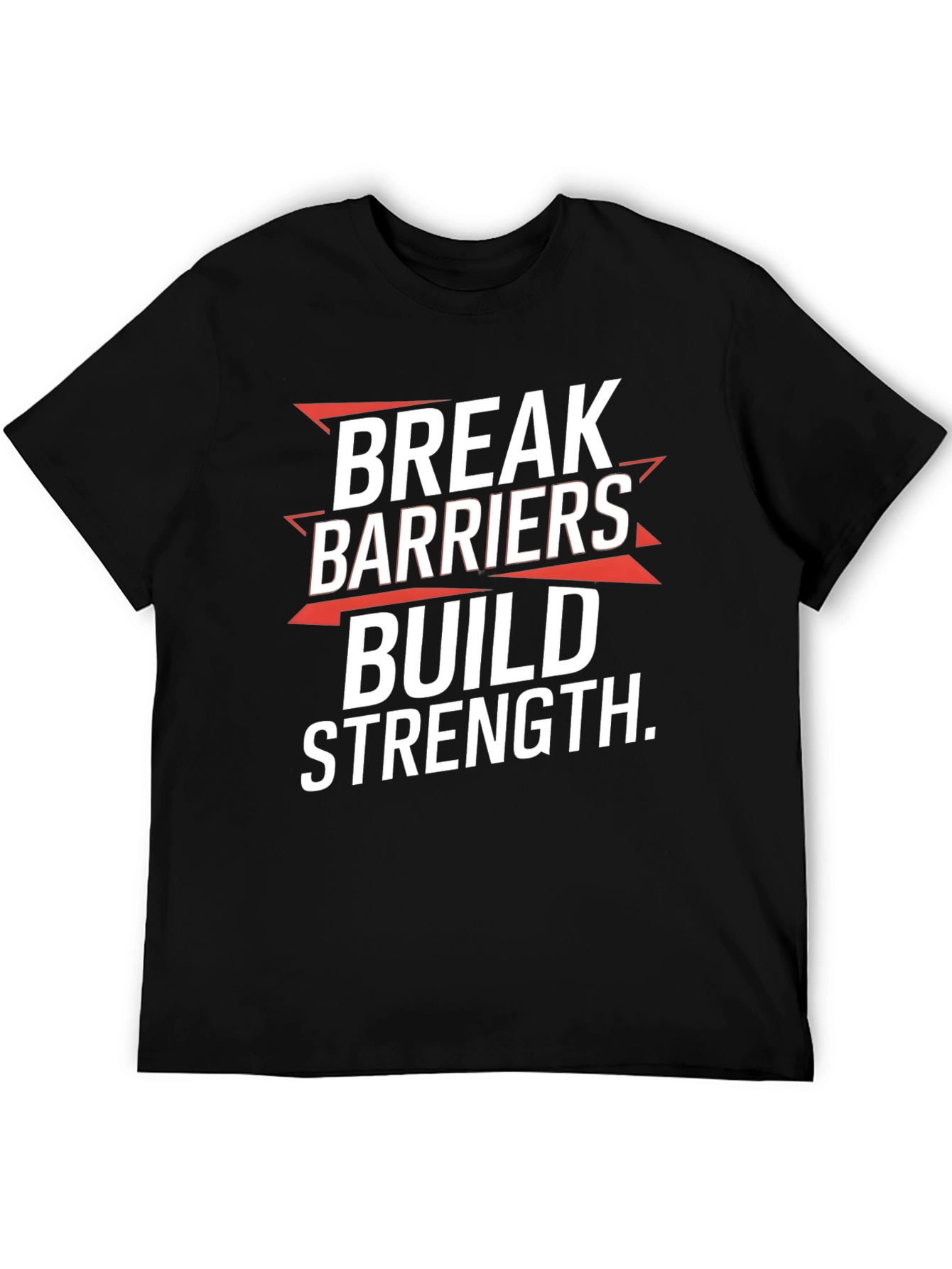 Break Barriers Build Strength Graphic Tee