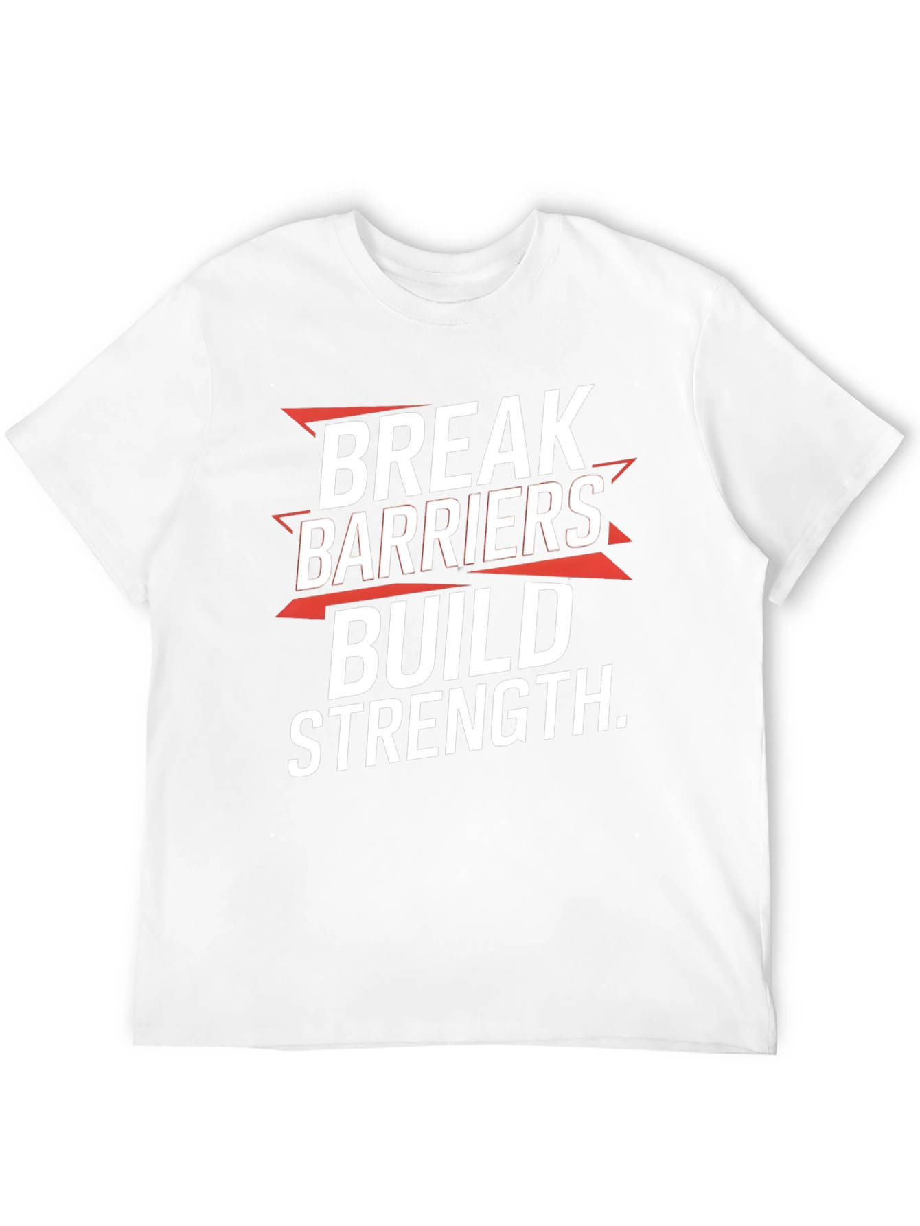 Break Barriers Build Strength Graphic Tee