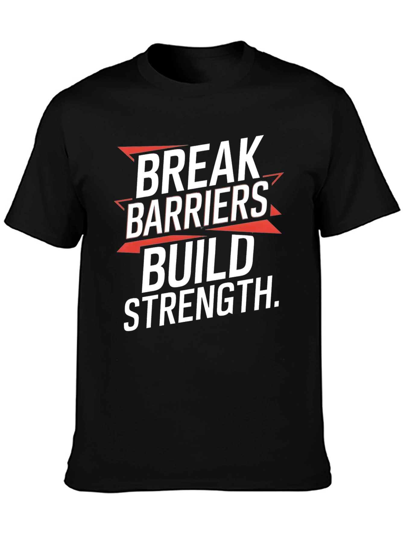 Break Barriers Build Strength Graphic Tee