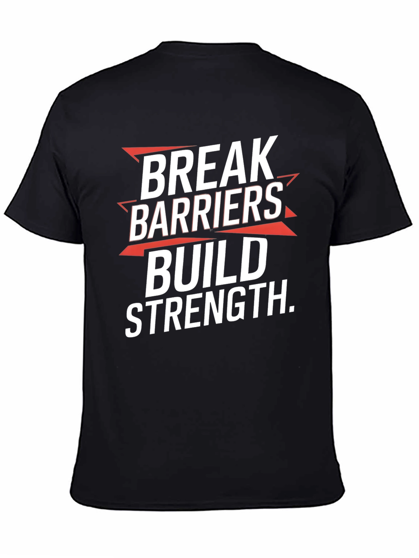 Break Barriers Build Strength Graphic Tee