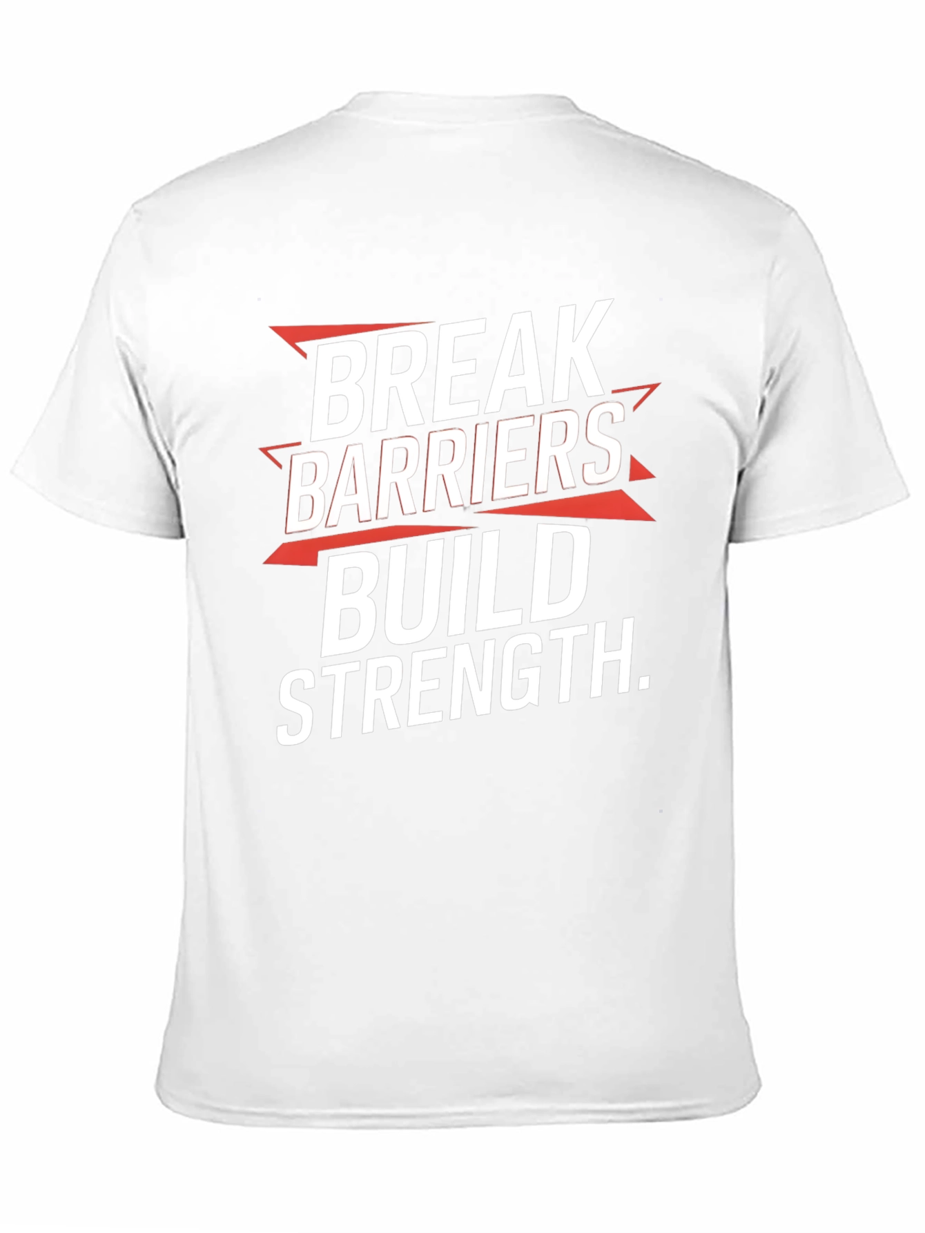 Break Barriers Build Strength Graphic Tee