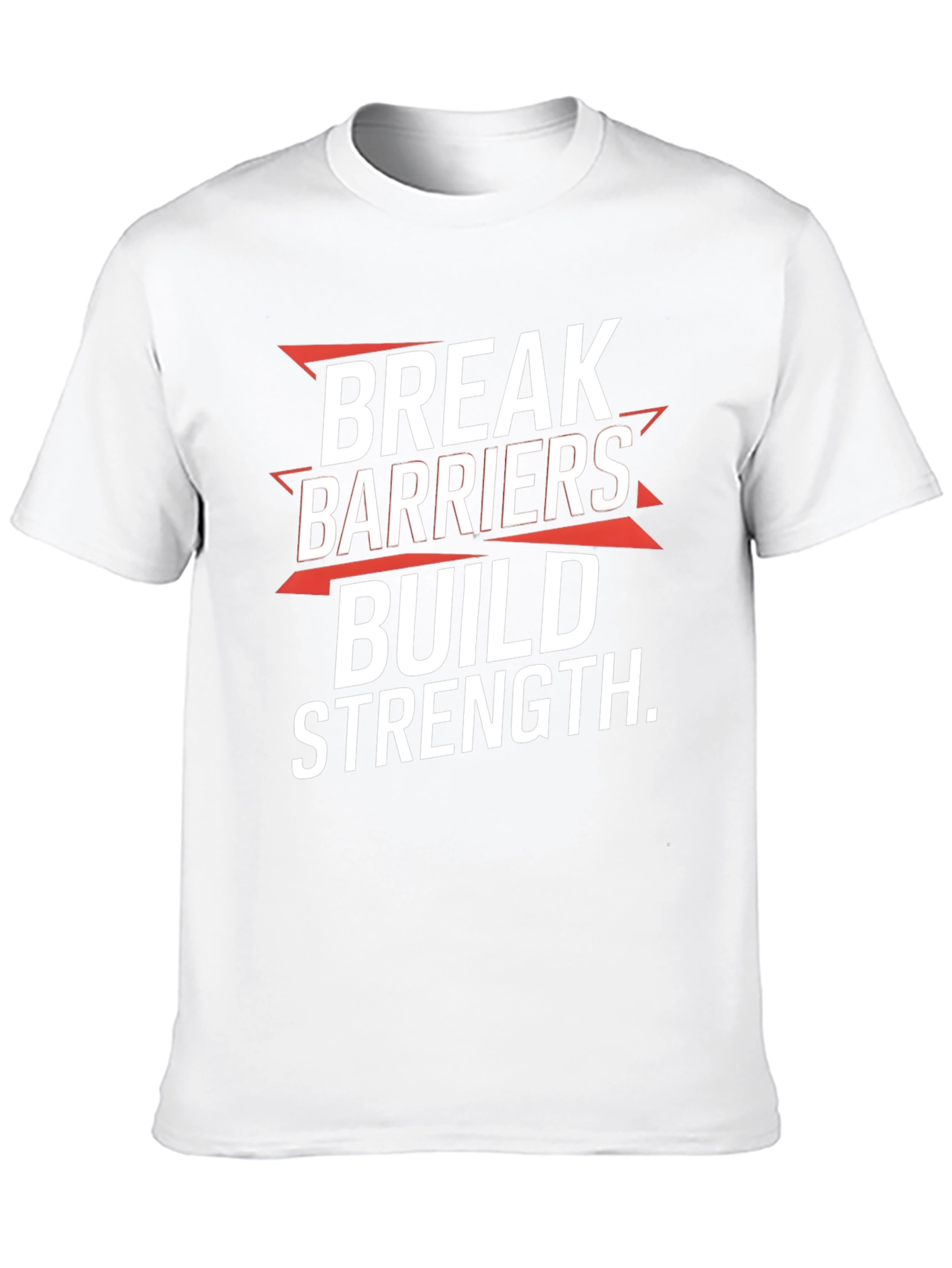 Break Barriers Build Strength Graphic Tee