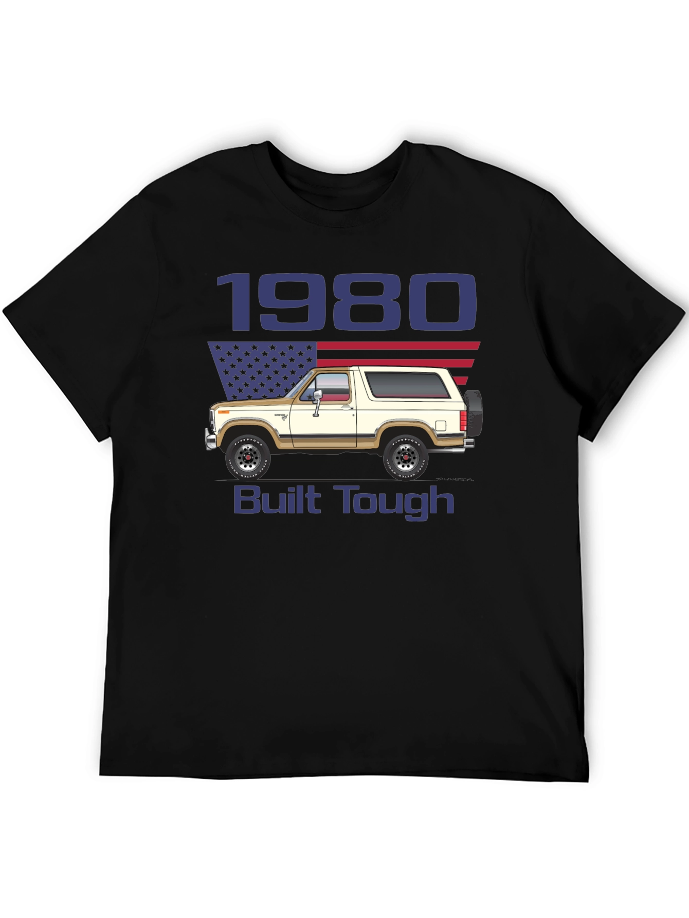 1980 Built Tough Bronco T-Shirt