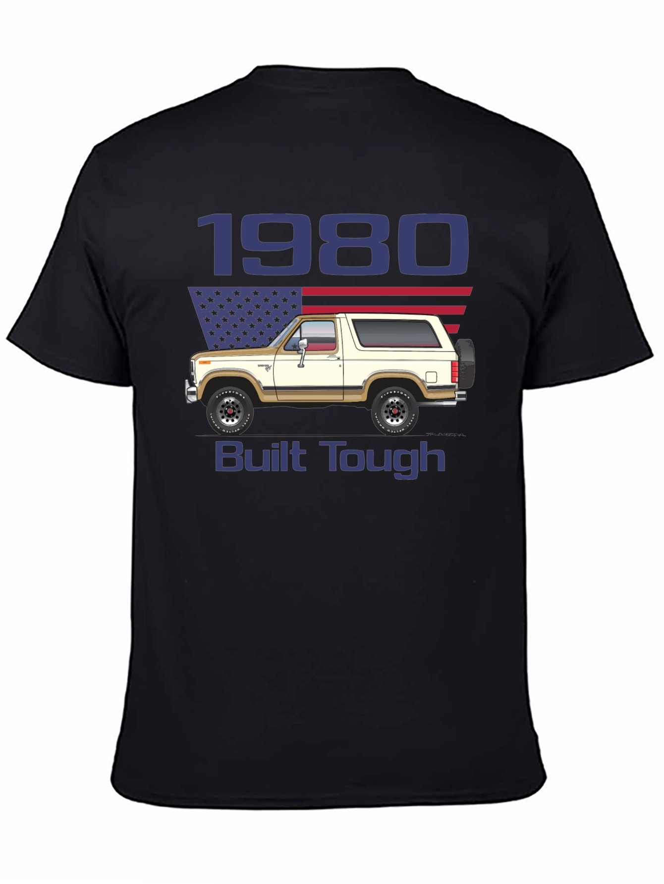 1980 Built Tough Bronco T-Shirt