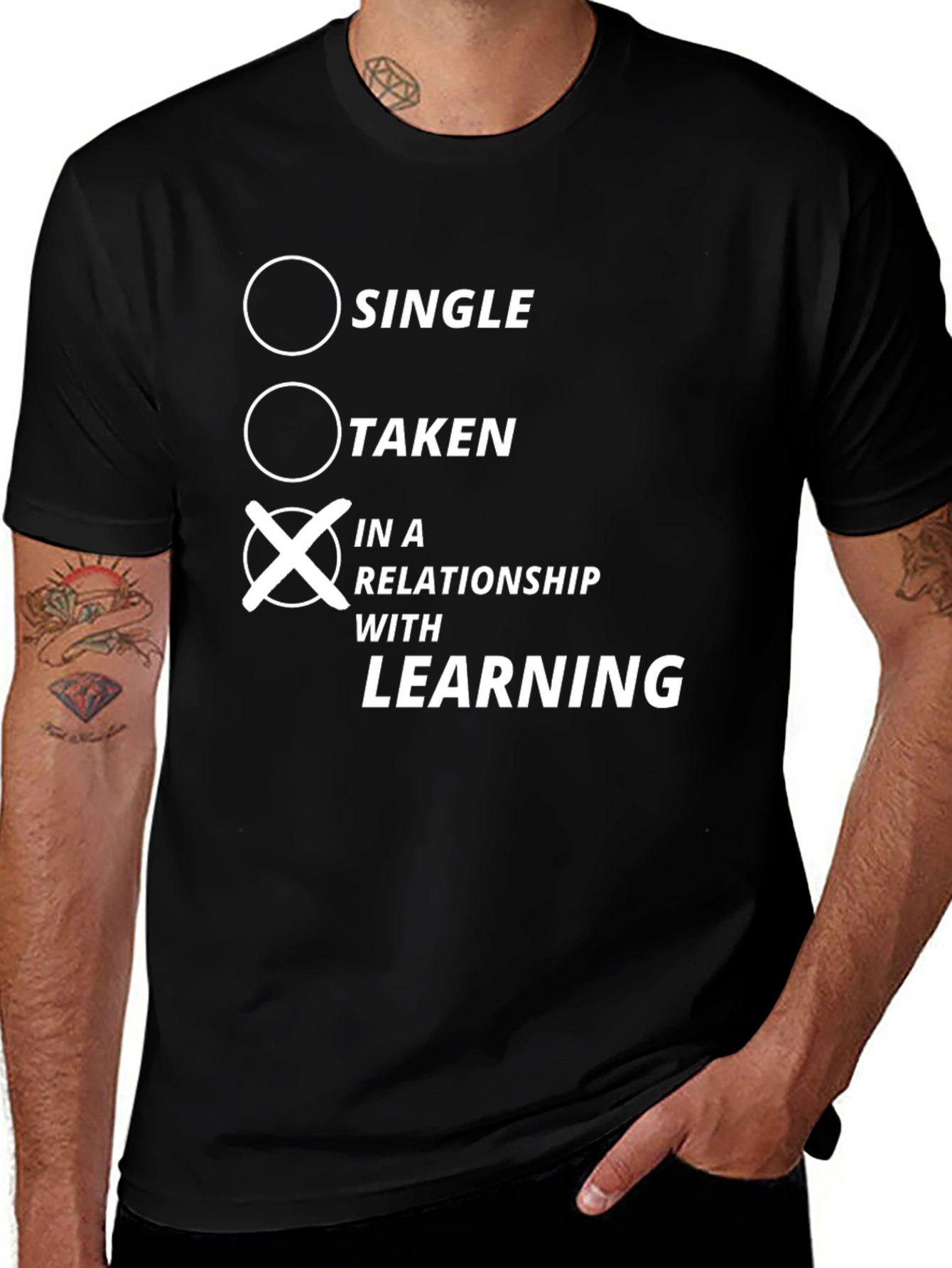 In a Relationship with Learning T-Shirt