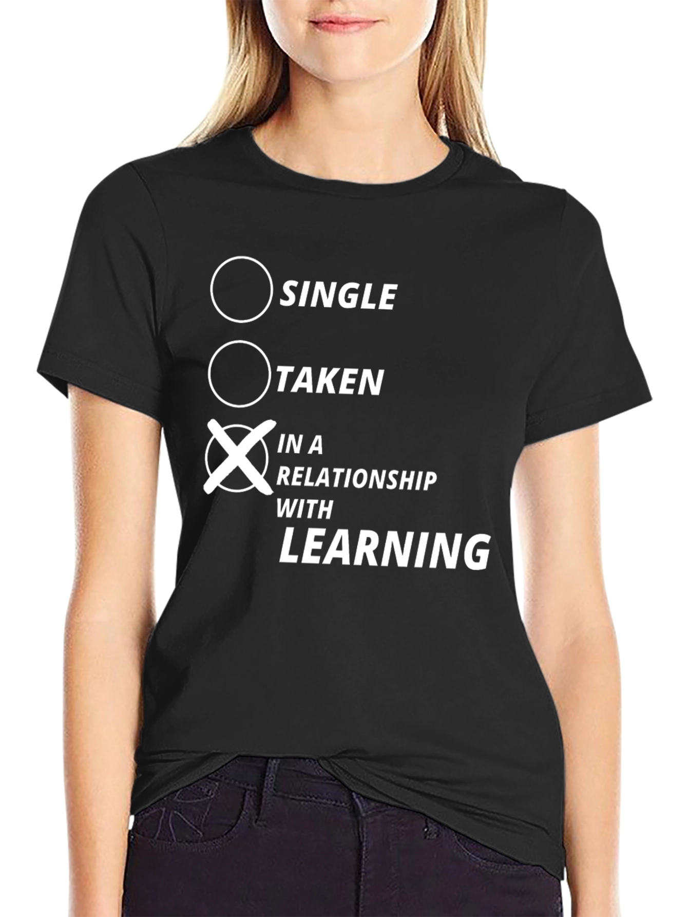 In a Relationship with Learning T-Shirt