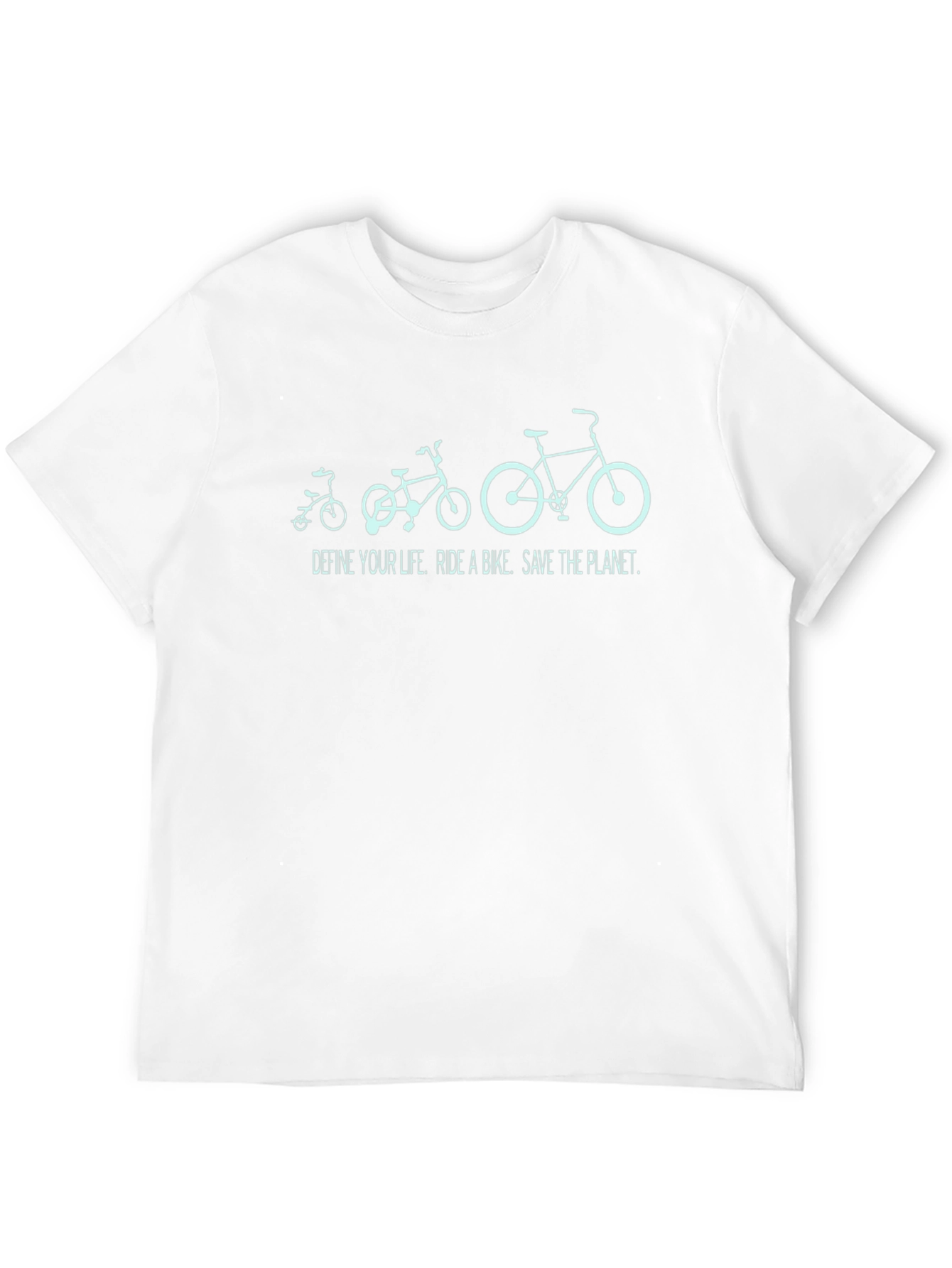 Ride a Bike Save The Planet Graphic Tee