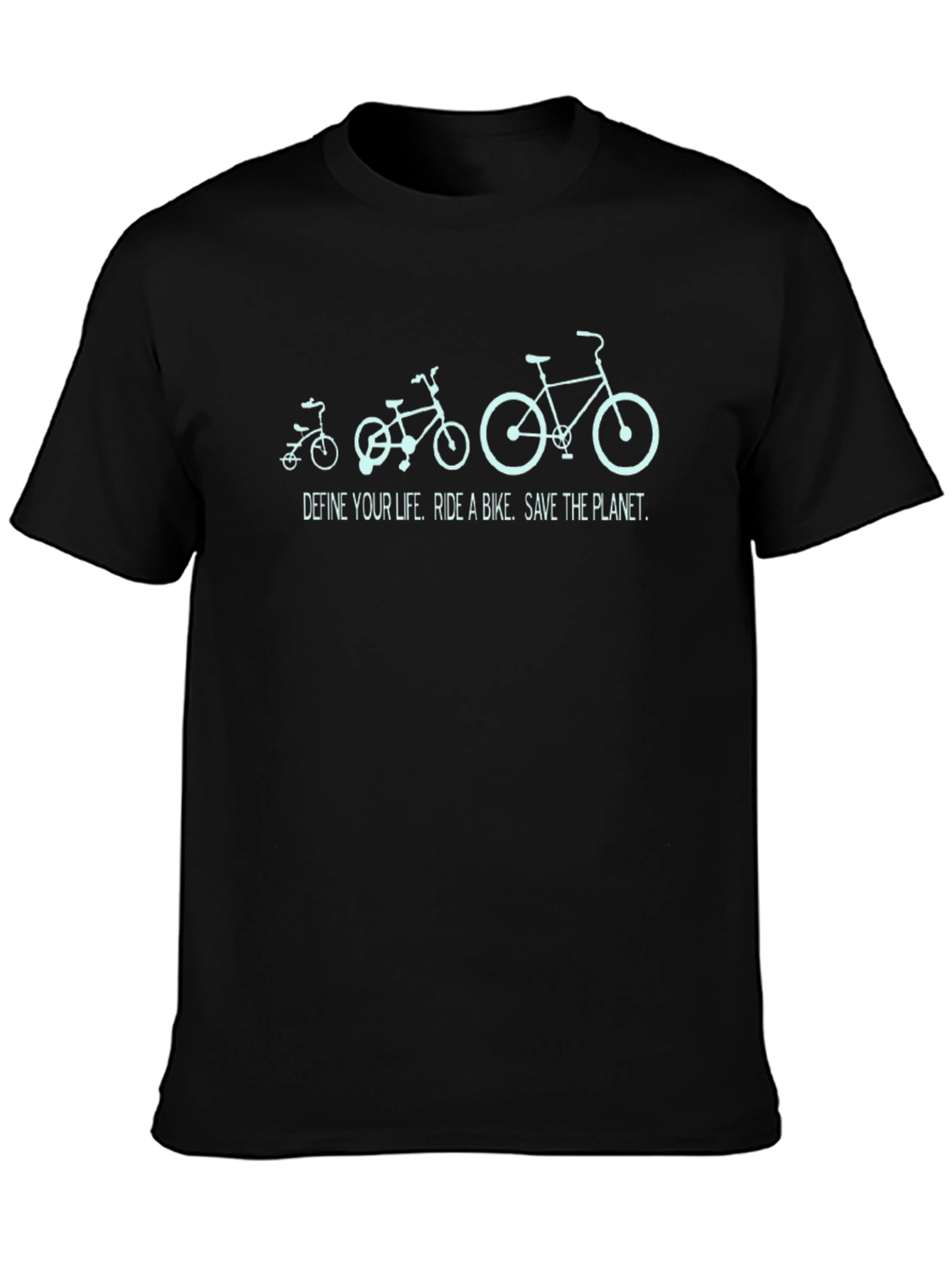 Ride a Bike Save The Planet Graphic Tee