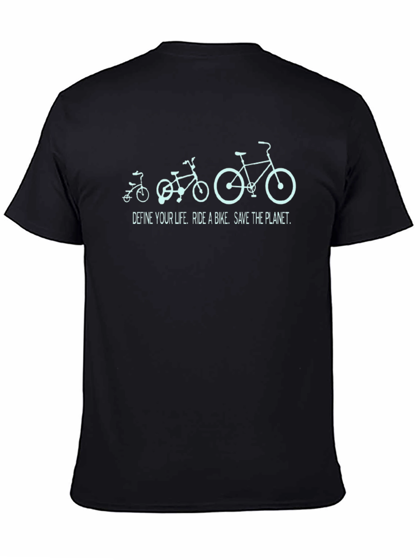 Ride a Bike Save The Planet Graphic Tee