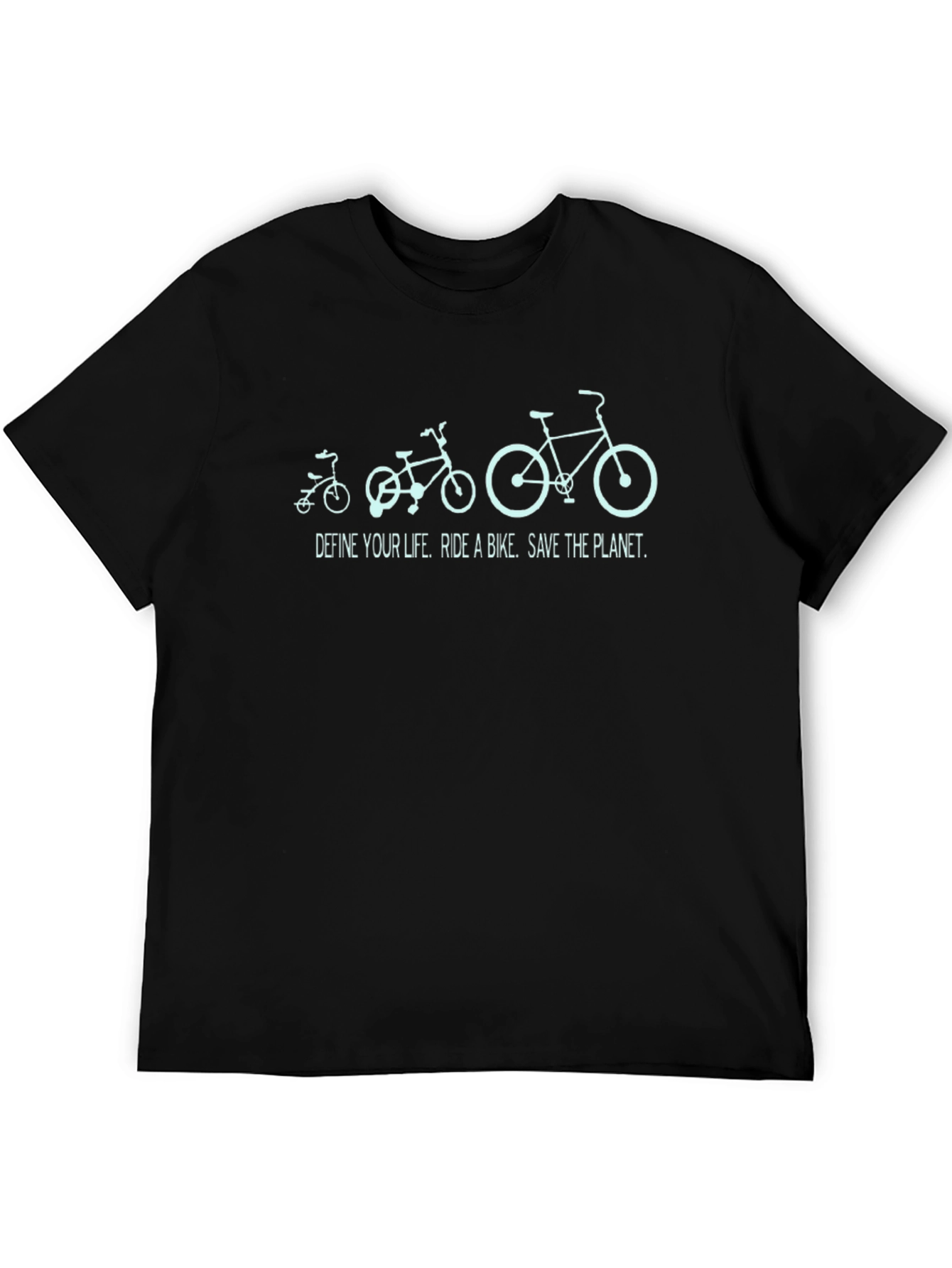 Ride a Bike Save The Planet Graphic Tee