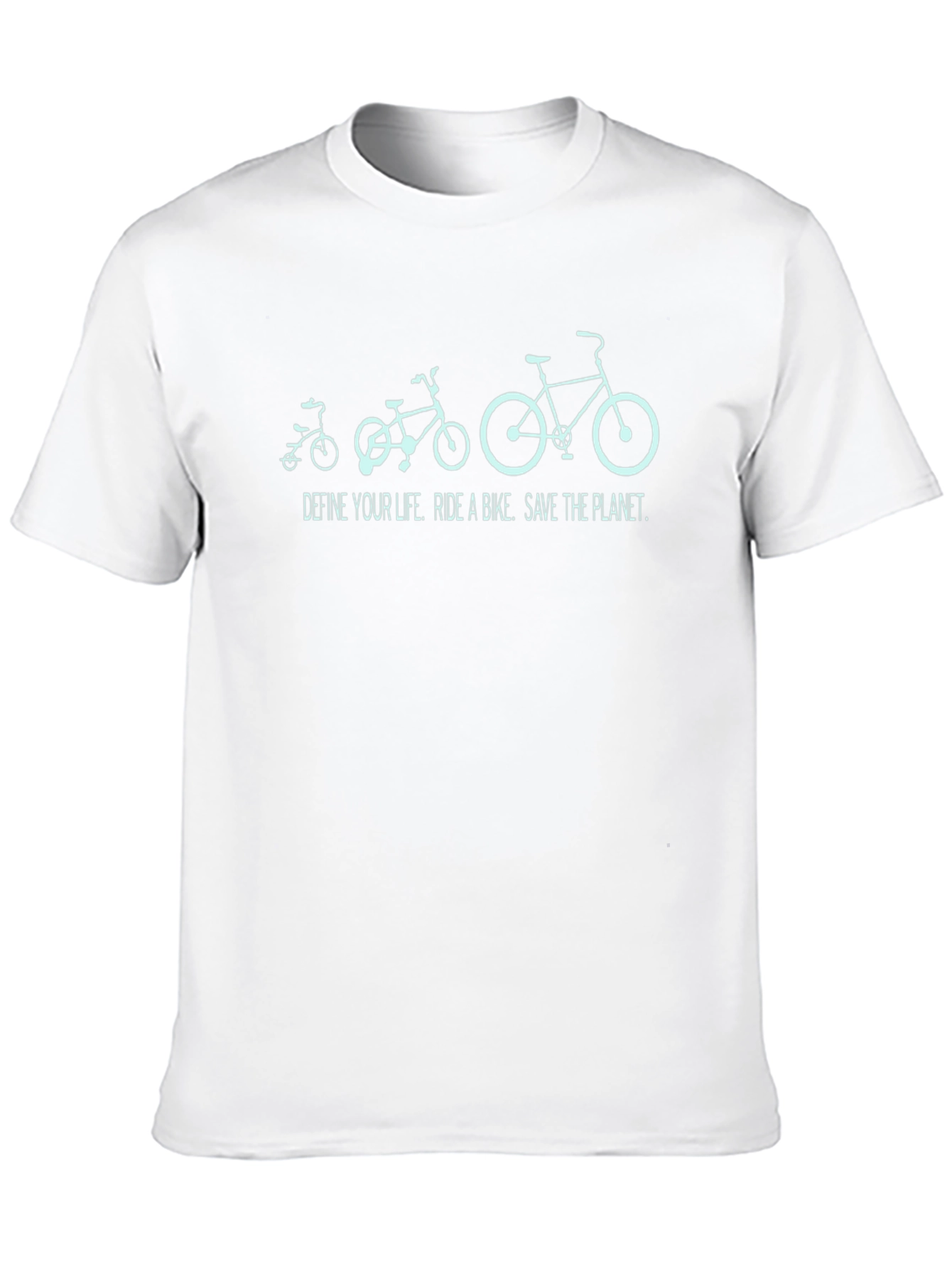 Ride a Bike Save The Planet Graphic Tee