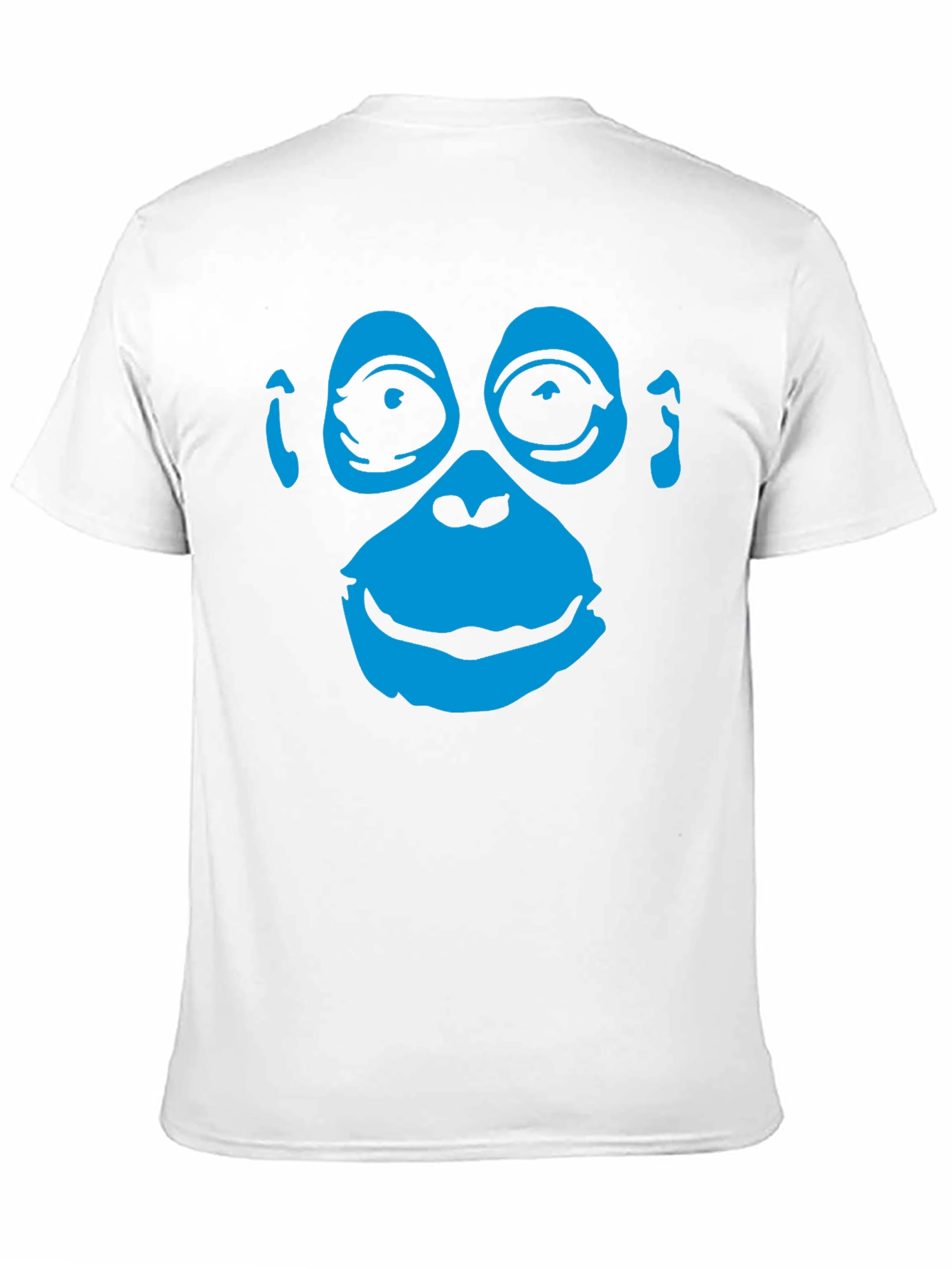 Monkey Face Graphic Tee - Black
