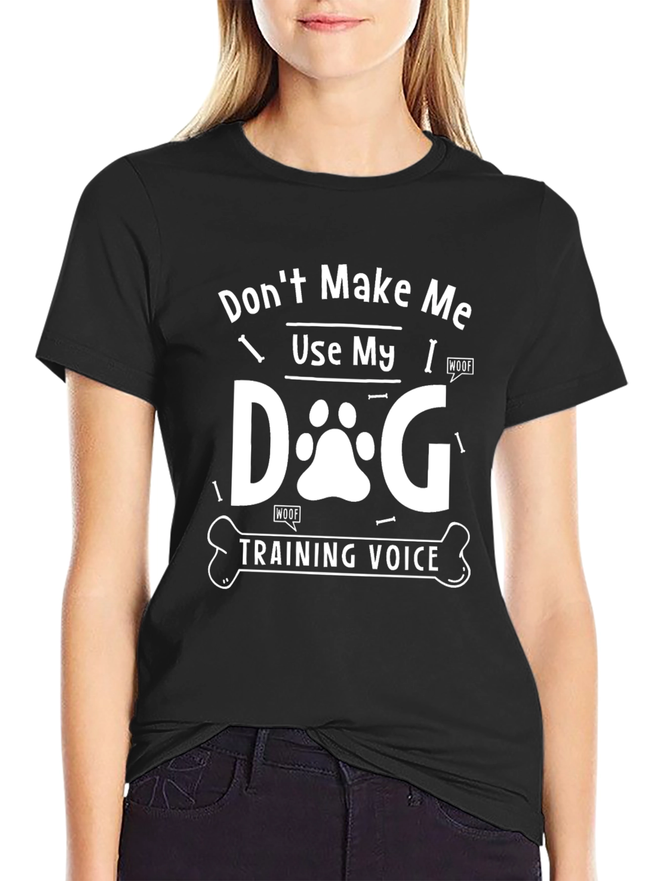 Dog Training Voice T-Shirt - Funny Dog Lover Tee