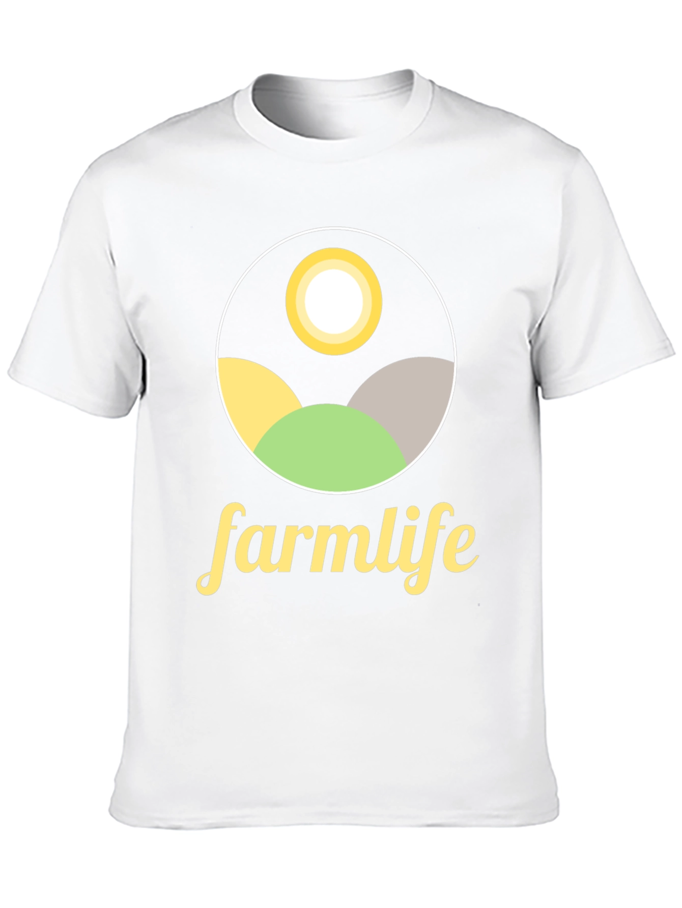 Farm Life Graphic Tee - Classic Black T-Shirt