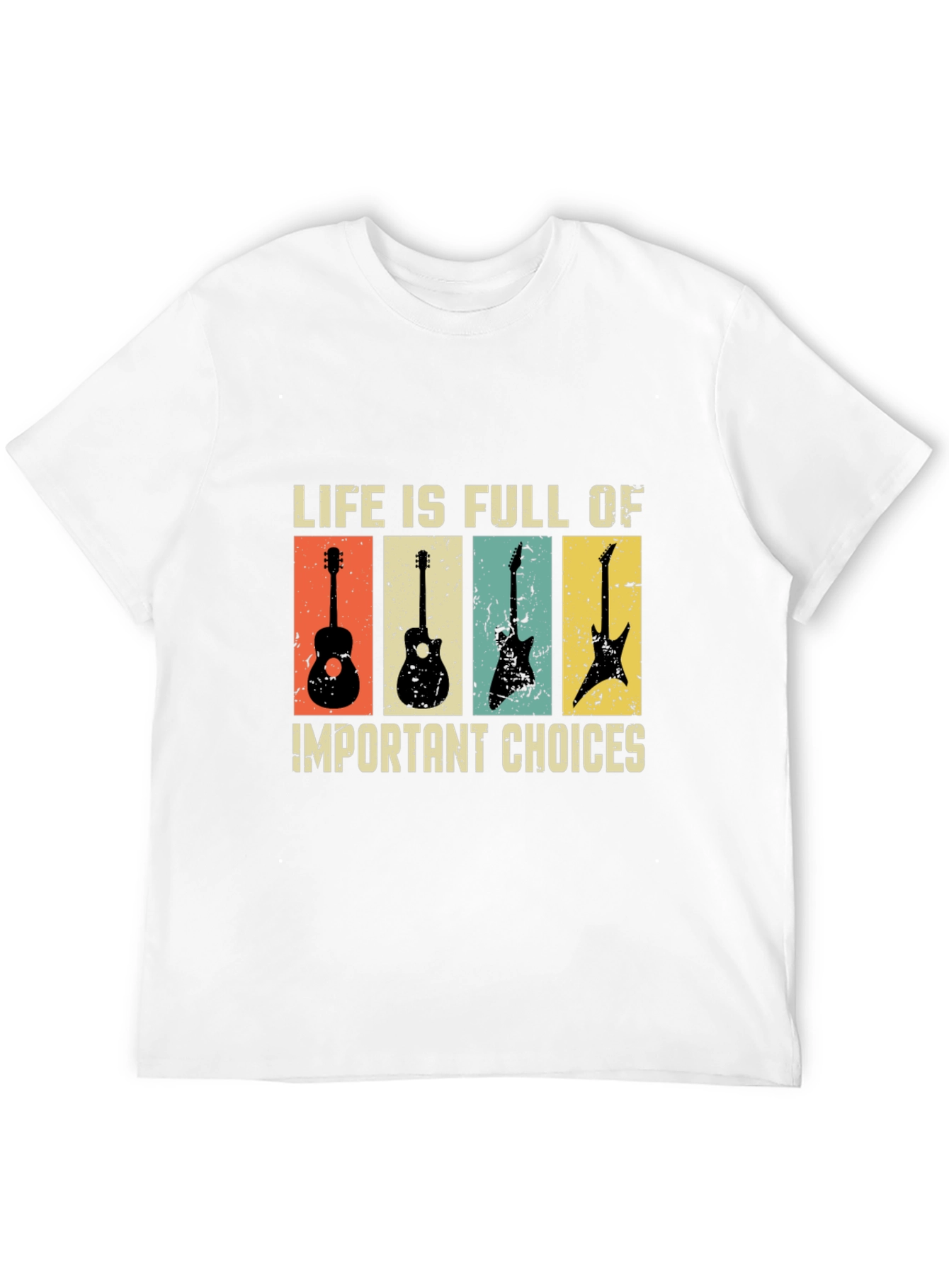 Life Choices Guitar T-Shirt