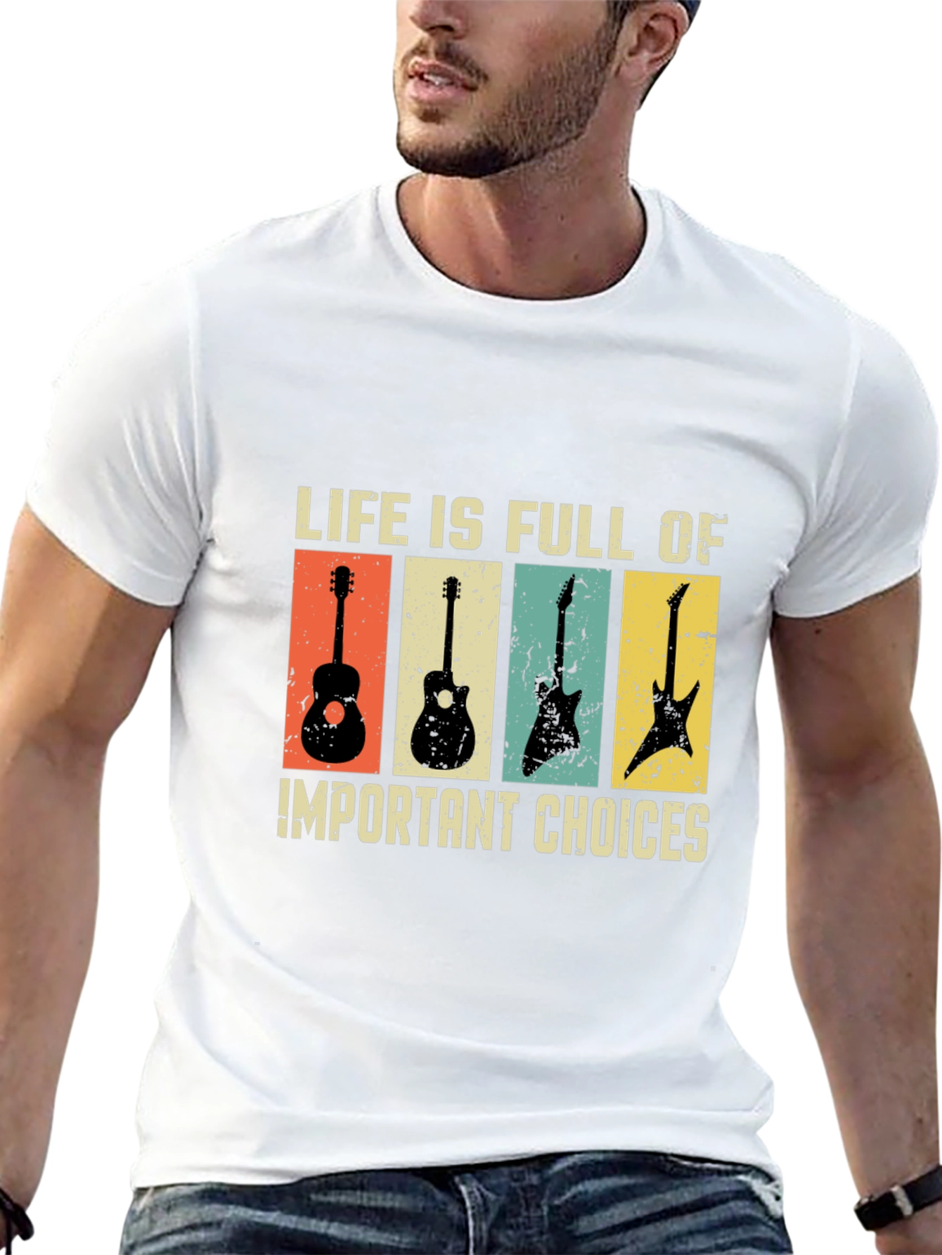 Life Choices Guitar T-Shirt