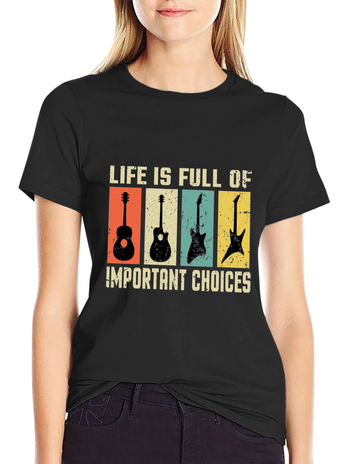 Life Choices Guitar T-Shirt