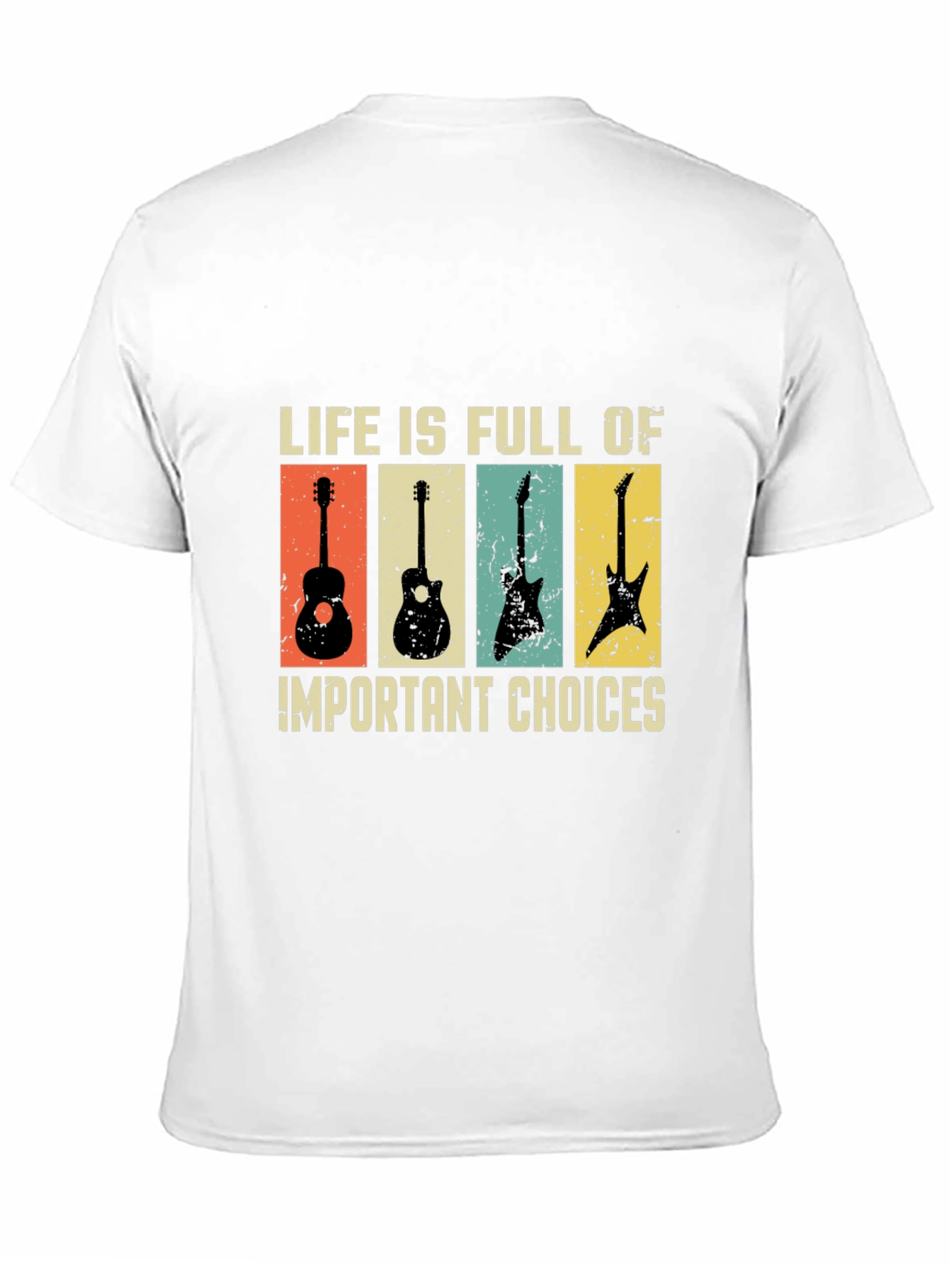 Life Choices Guitar T-Shirt