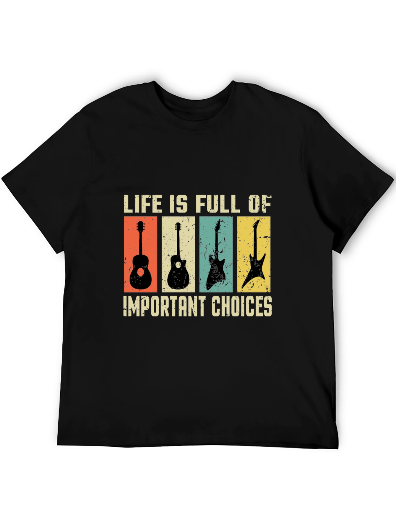 Life Choices Guitar T-Shirt
