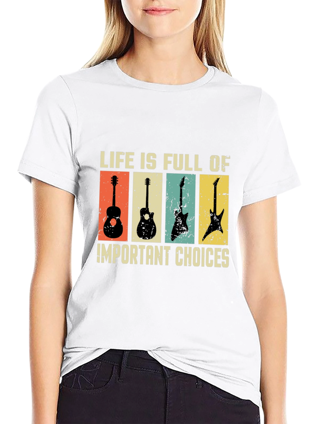 Life Choices Guitar T-Shirt