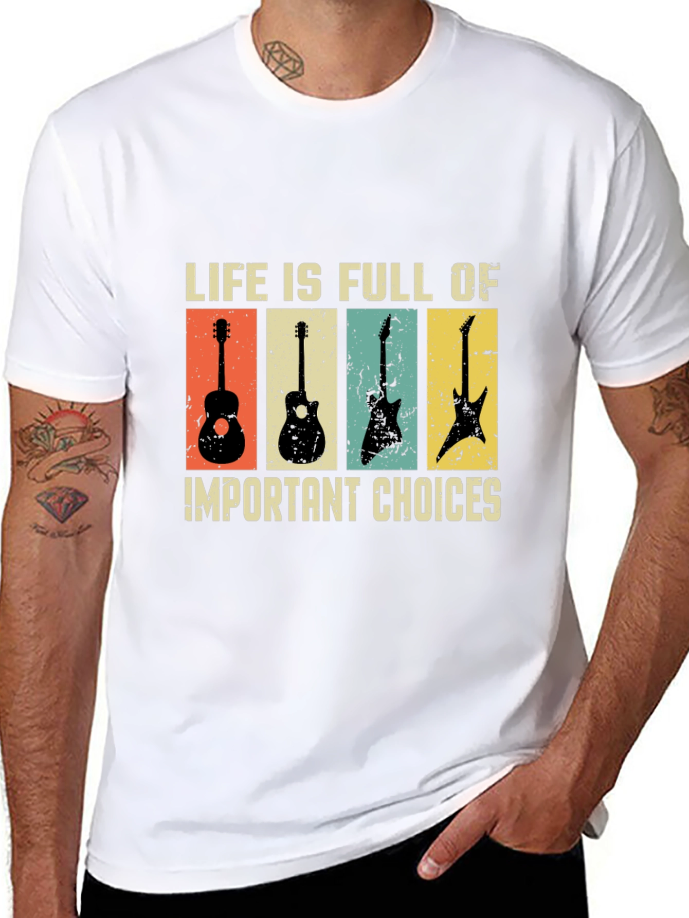 Life Choices Guitar T-Shirt