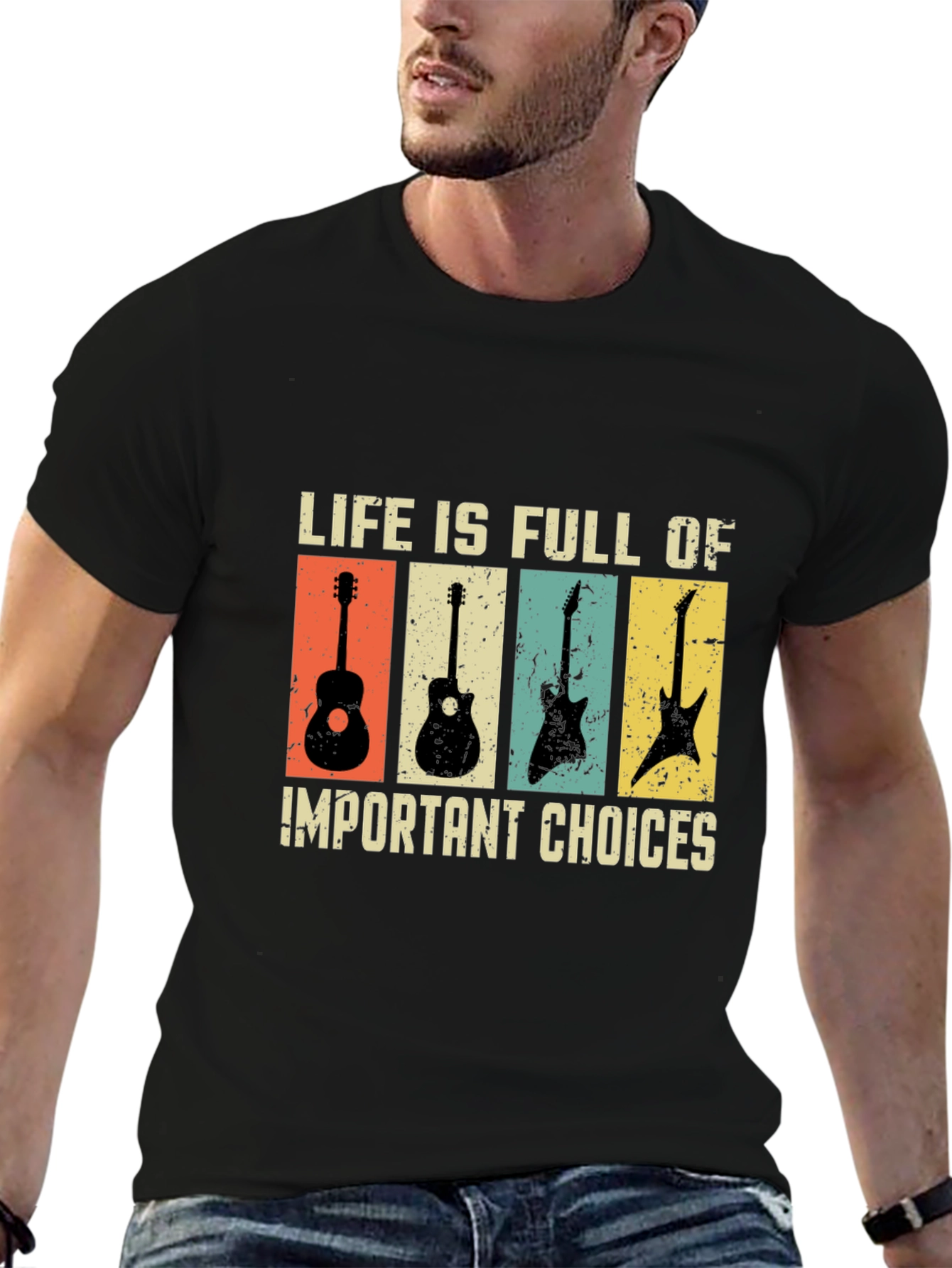 Life Choices Guitar T-Shirt
