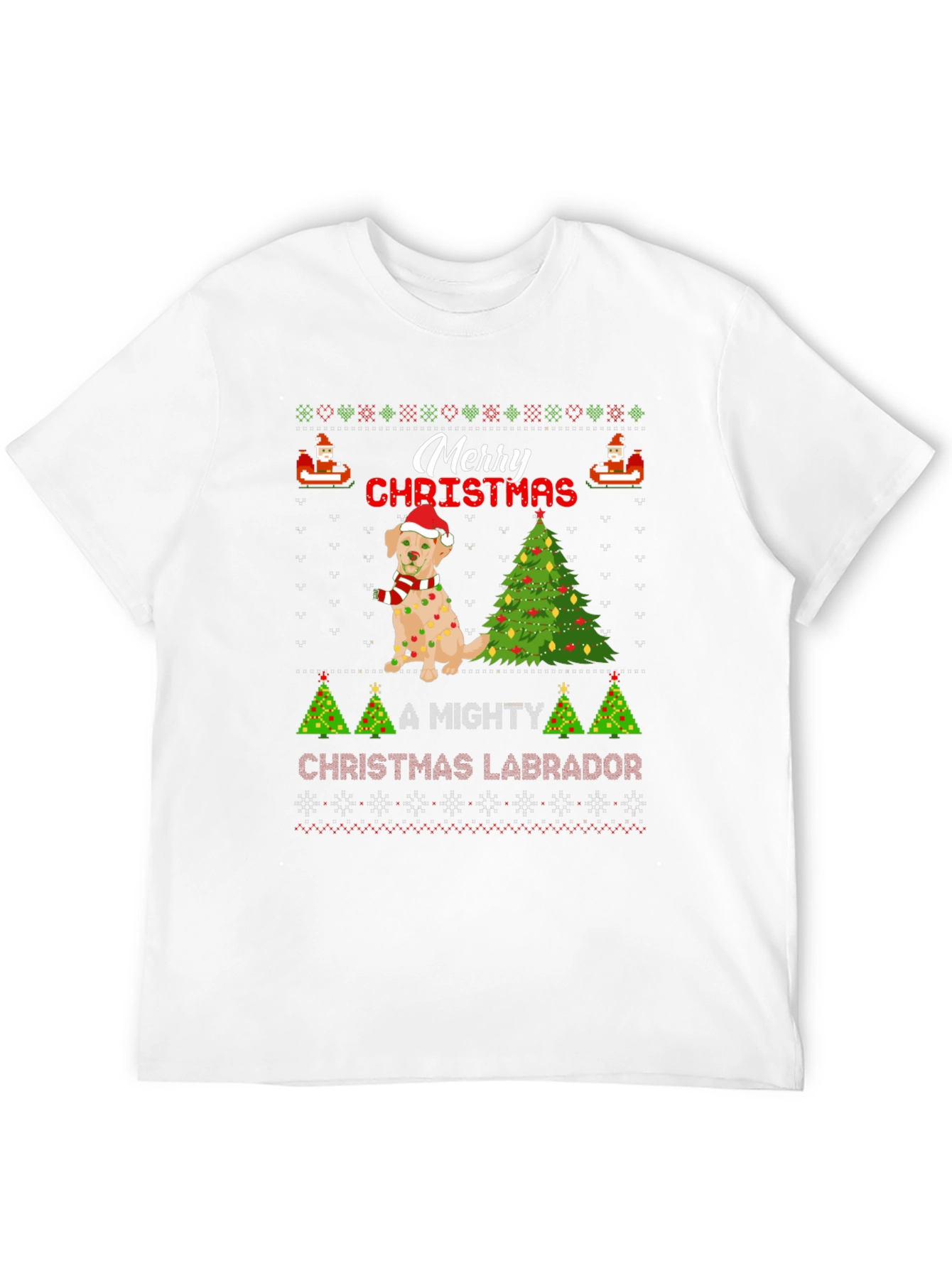 Merry Christmas Labrador T-Shirt