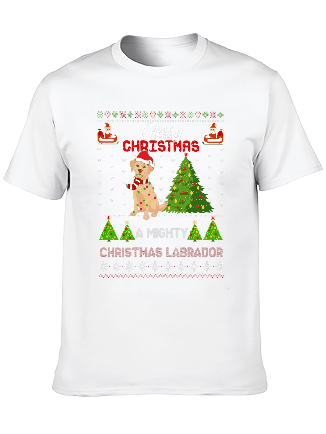 Merry Christmas Labrador T-Shirt