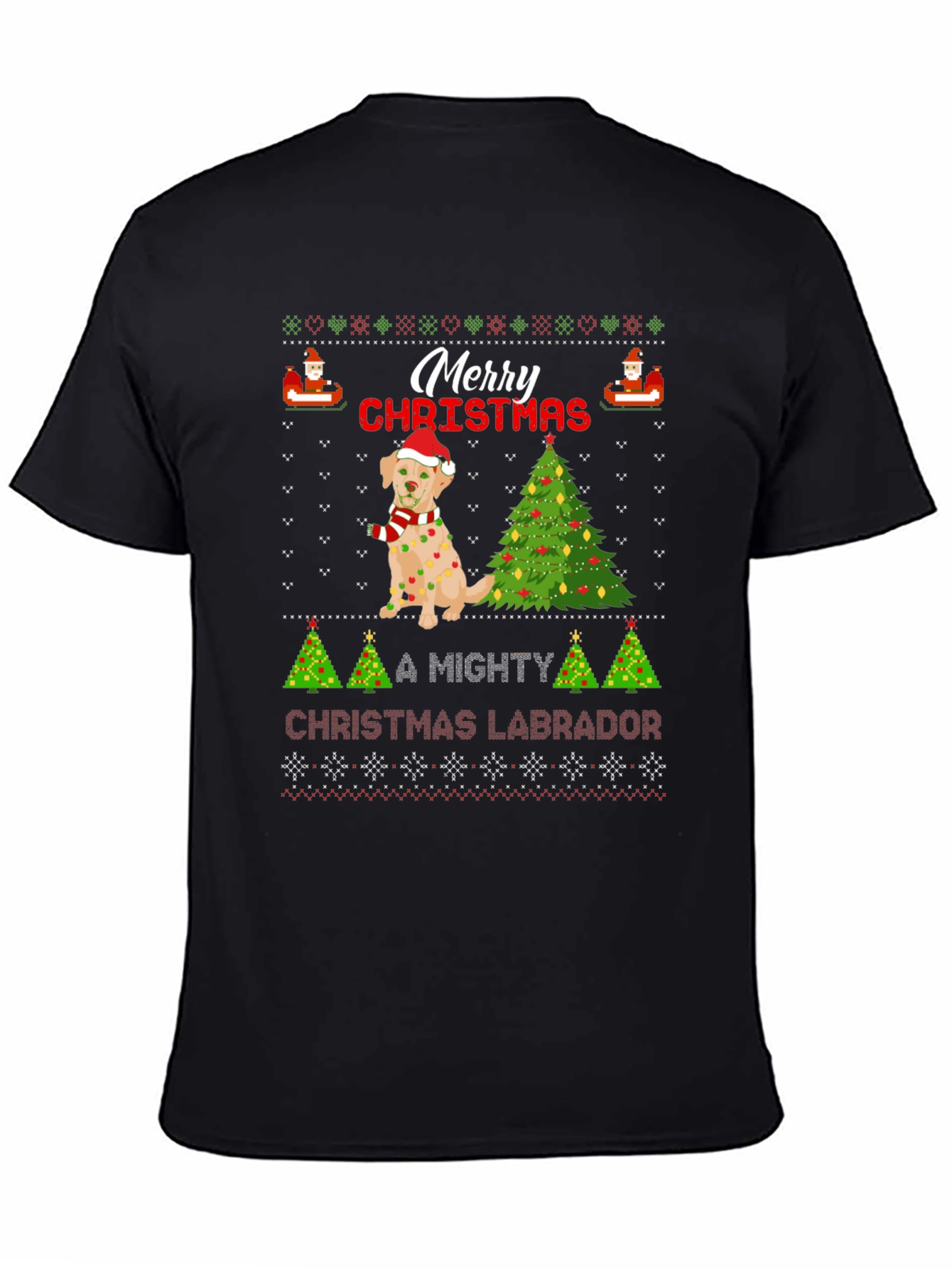 Merry Christmas Labrador T-Shirt