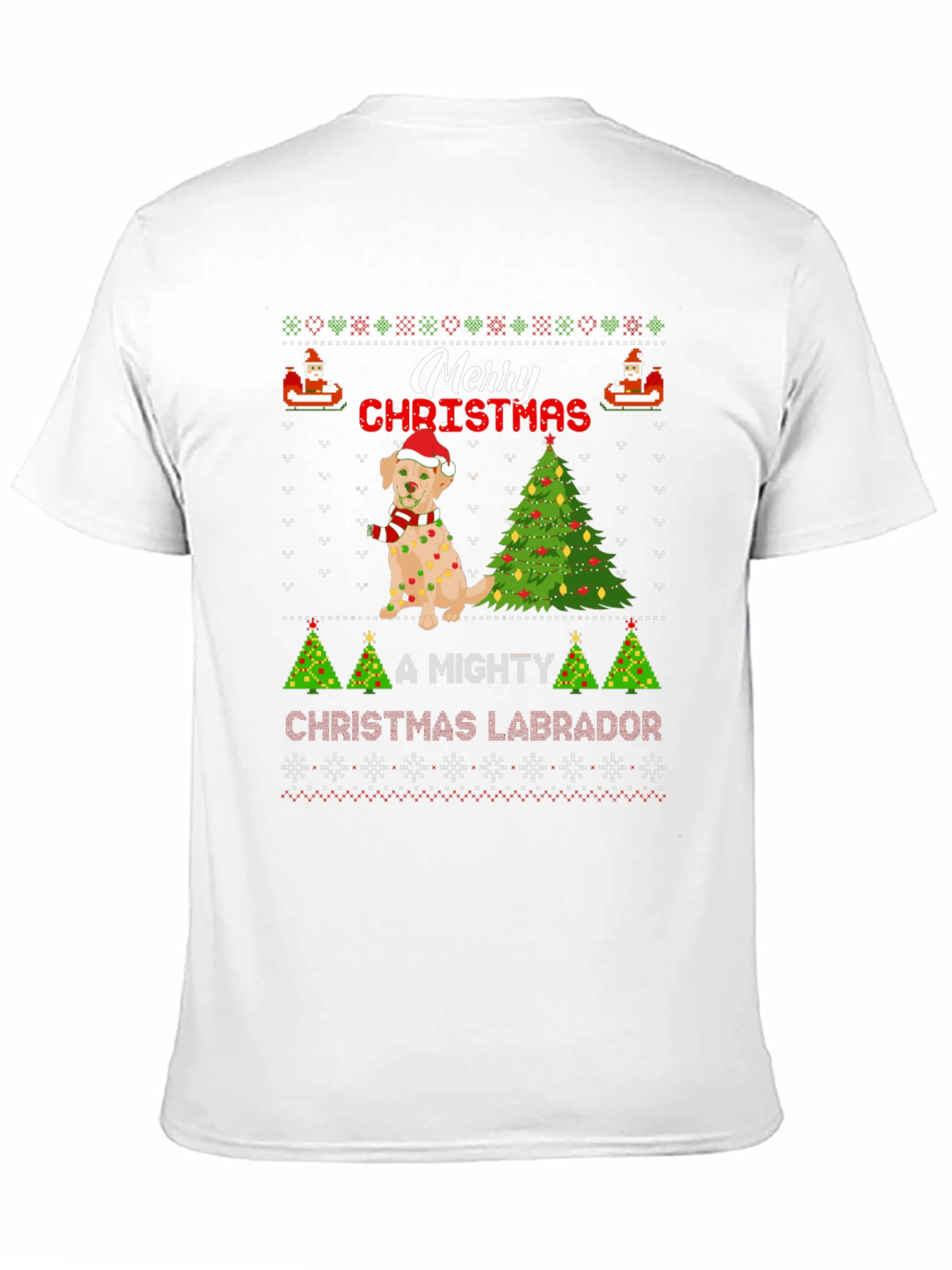Merry Christmas Labrador T-Shirt