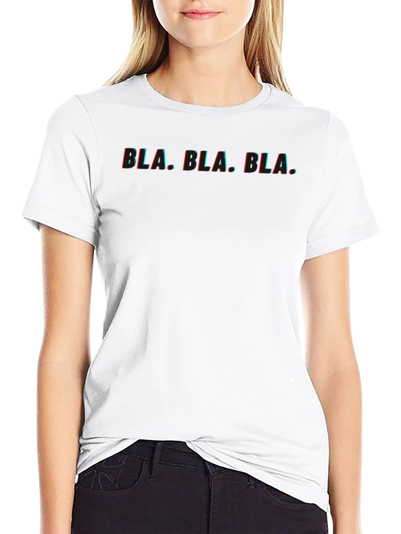 Bla Bla Bla T-Shirt - Trendy Graphic Tee