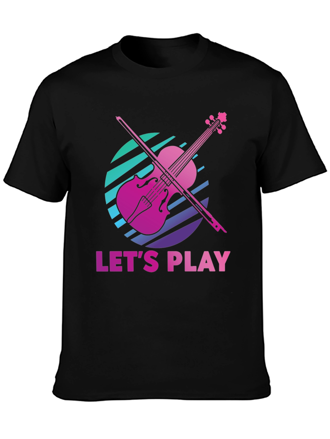 Lets Play Violin Graphic Tee