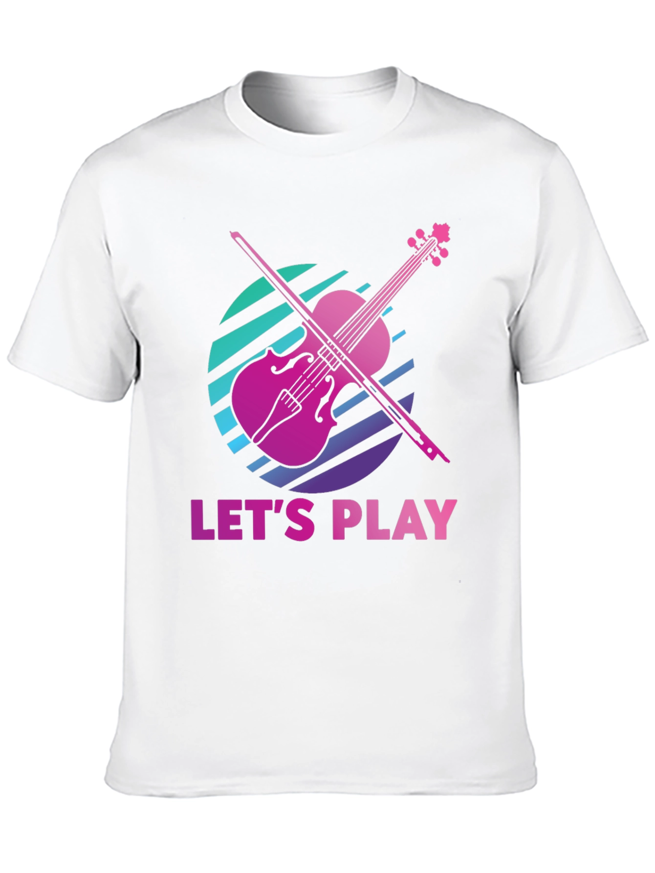 Lets Play Violin Graphic Tee
