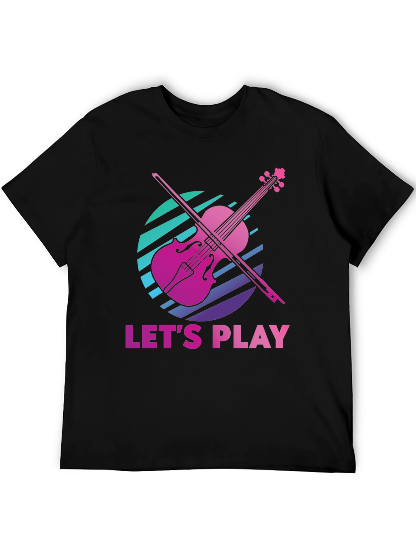 Lets Play Violin Graphic Tee
