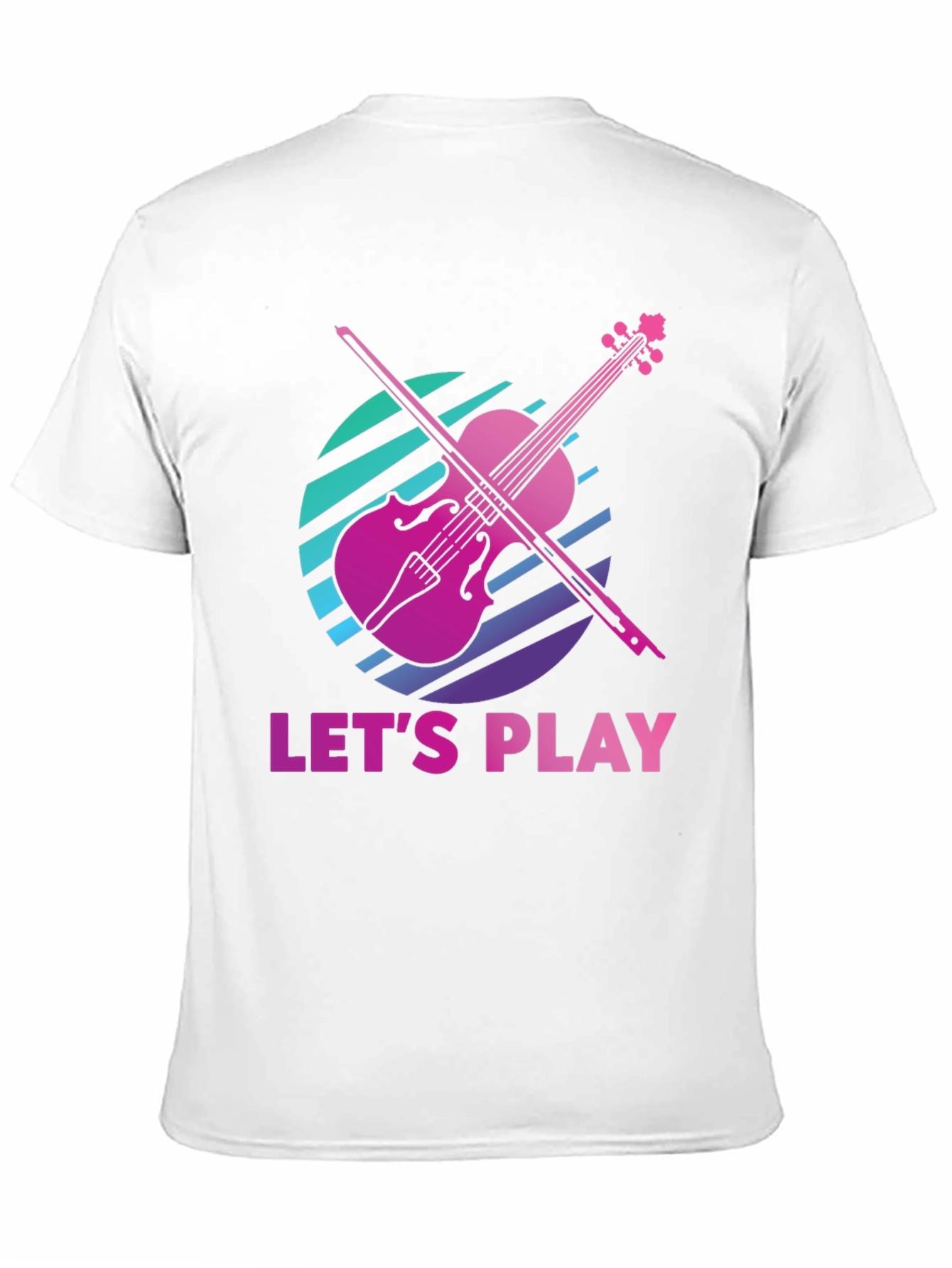 Lets Play Violin Graphic Tee