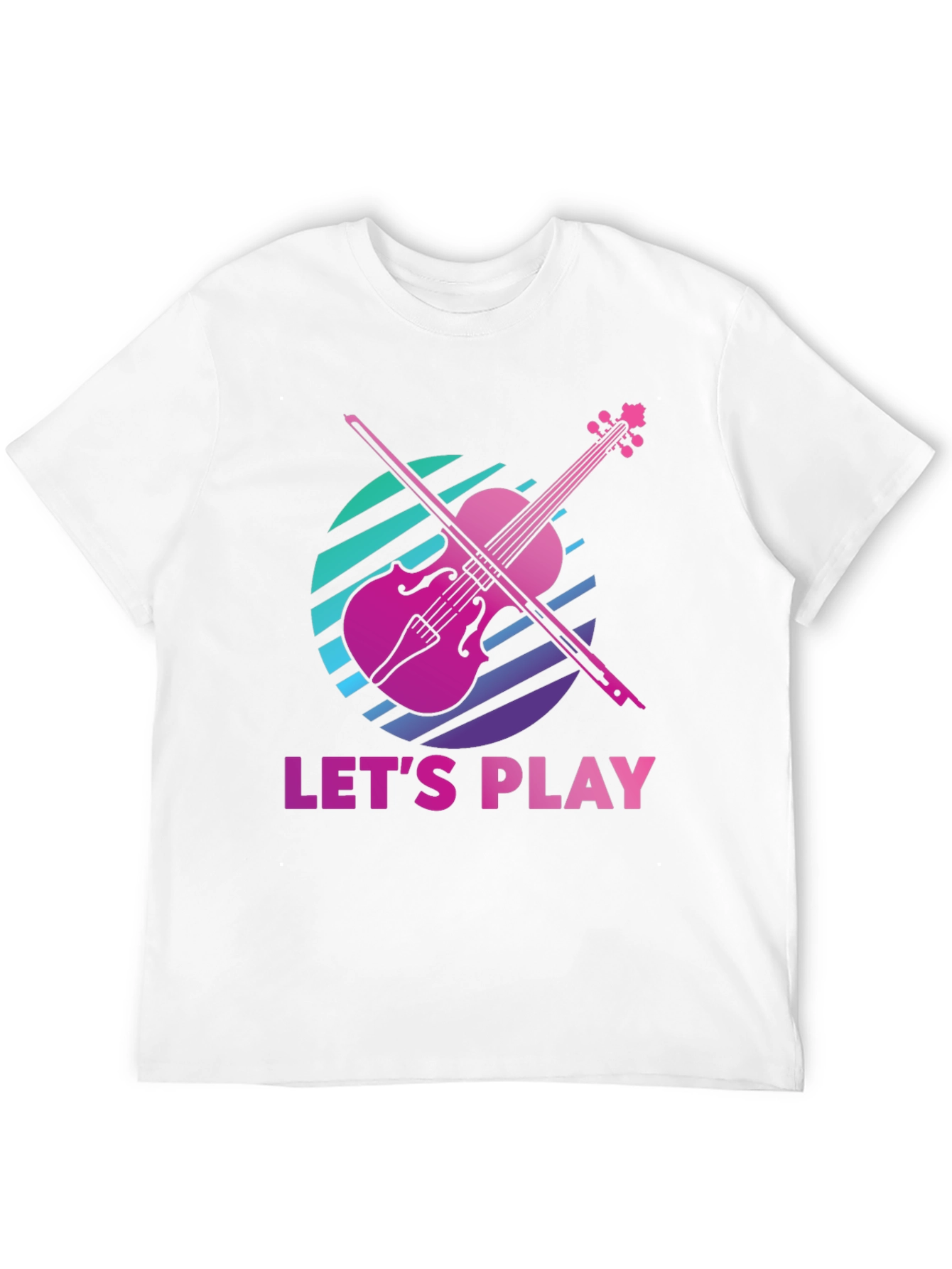Lets Play Violin Graphic Tee