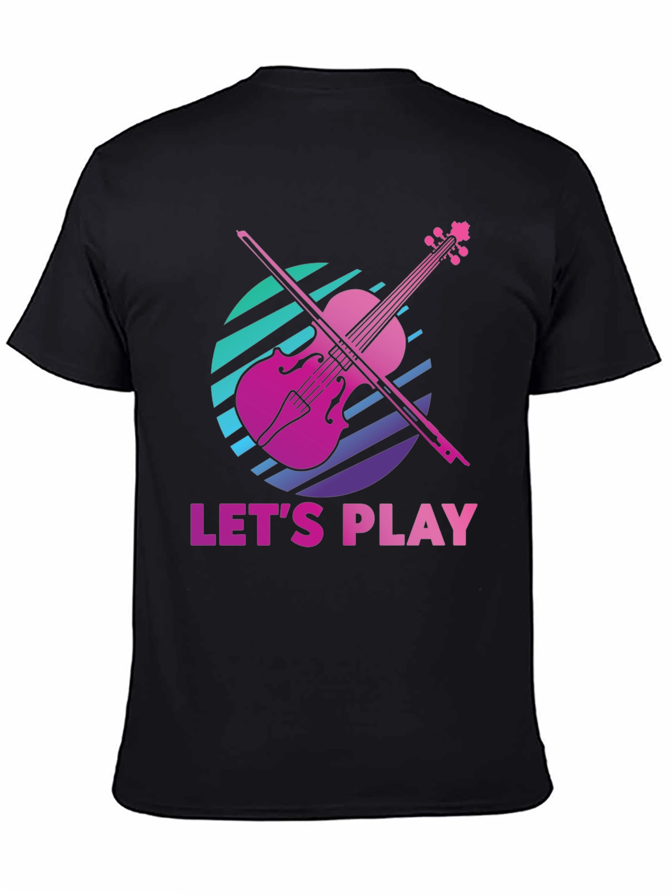 Lets Play Violin Graphic Tee