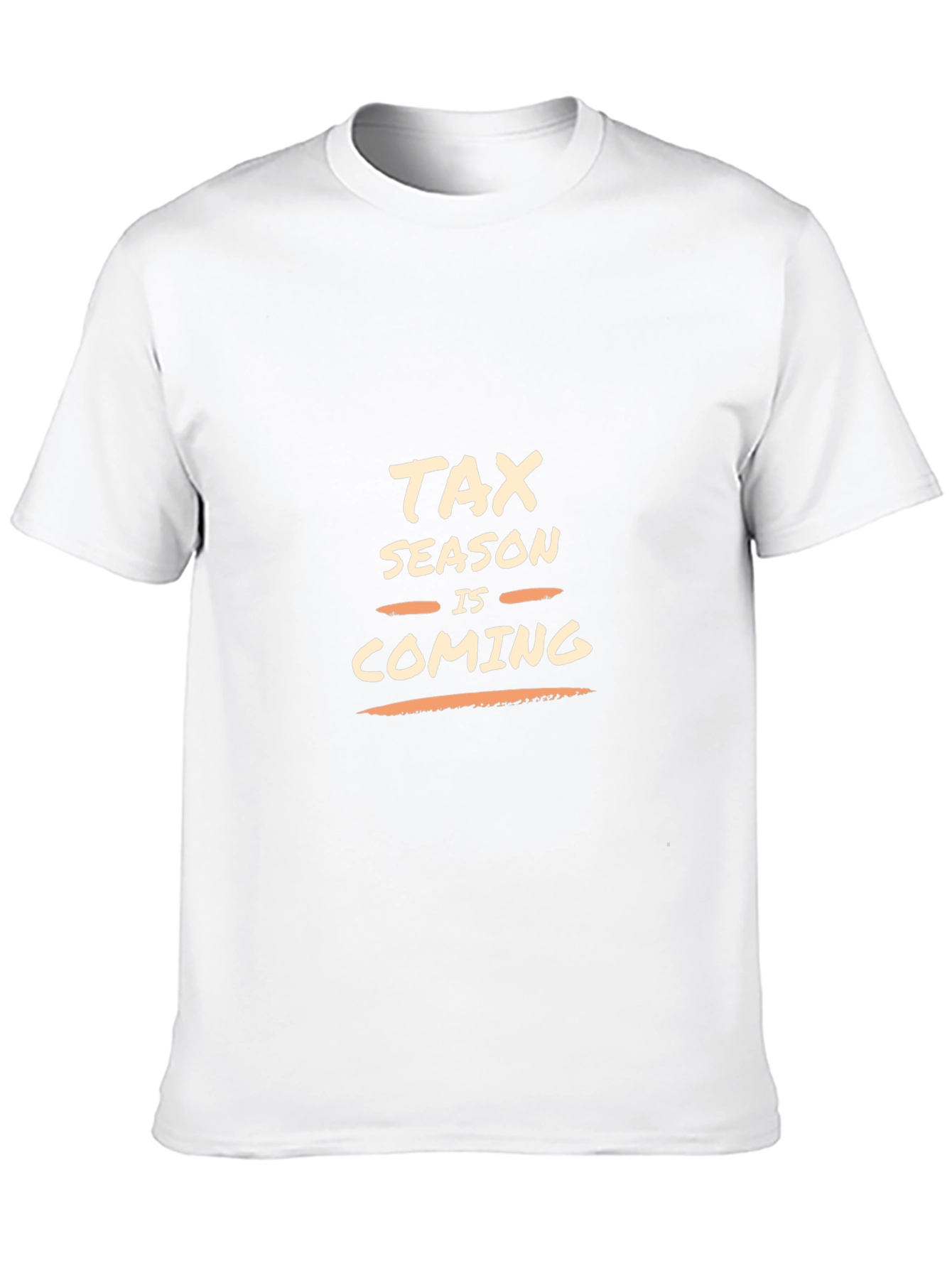 Tax Season is Coming Black T-Shirt