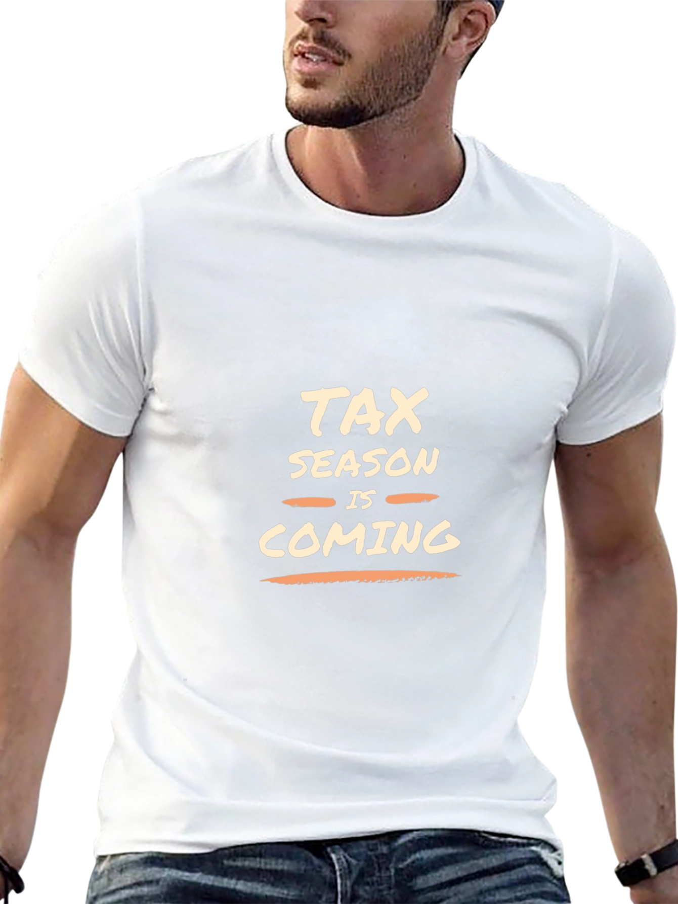 Tax Season is Coming Black T-Shirt