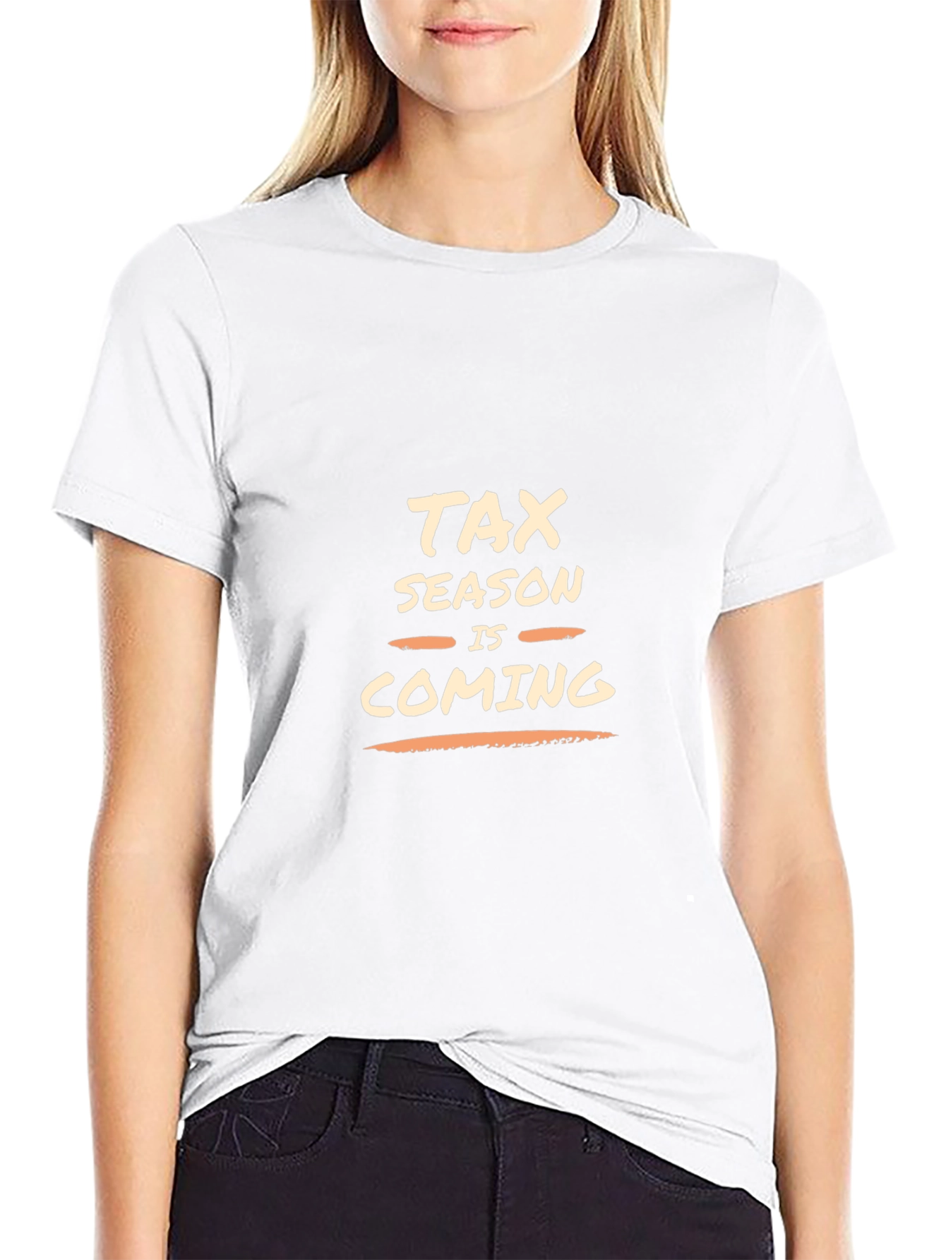 Tax Season is Coming Black T-Shirt